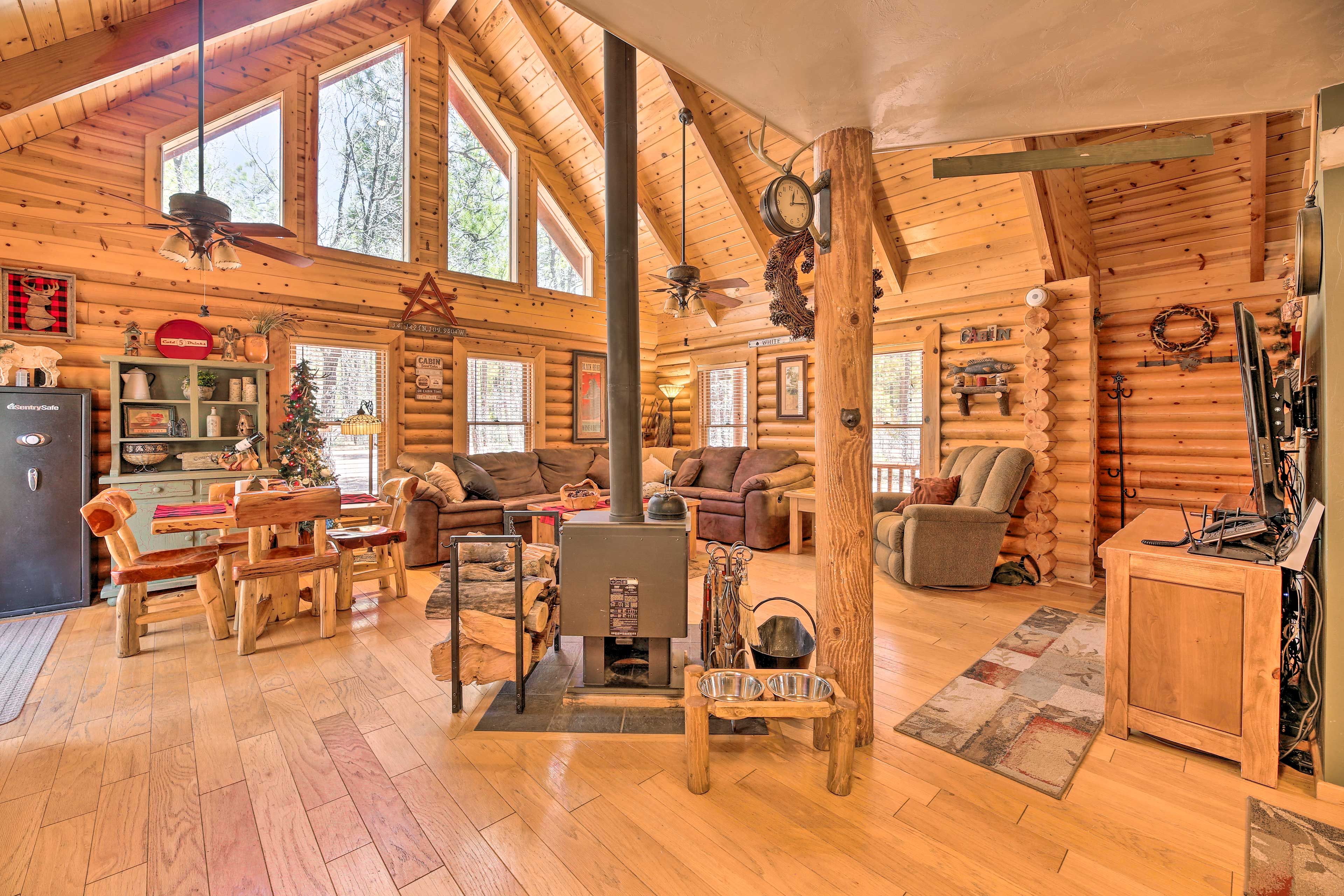Kitchen | Pet Friendly w/ Fee