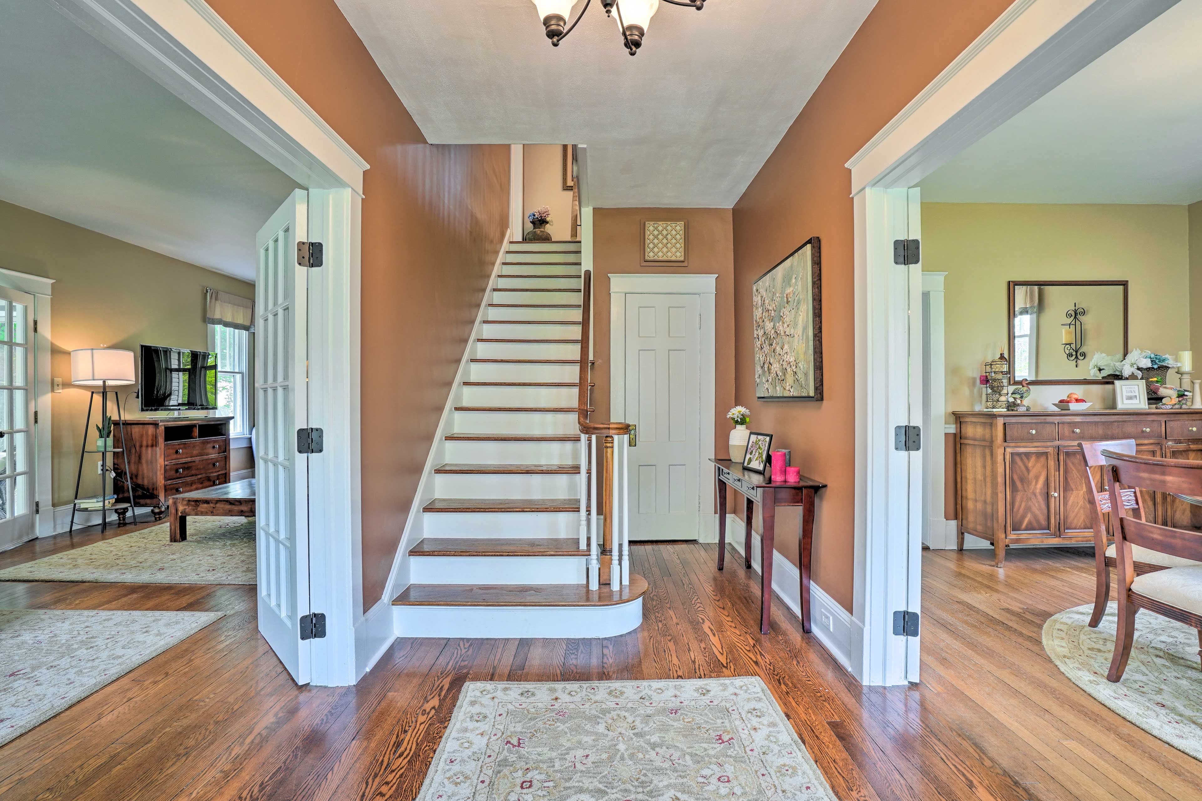 Stairs to Upper Level