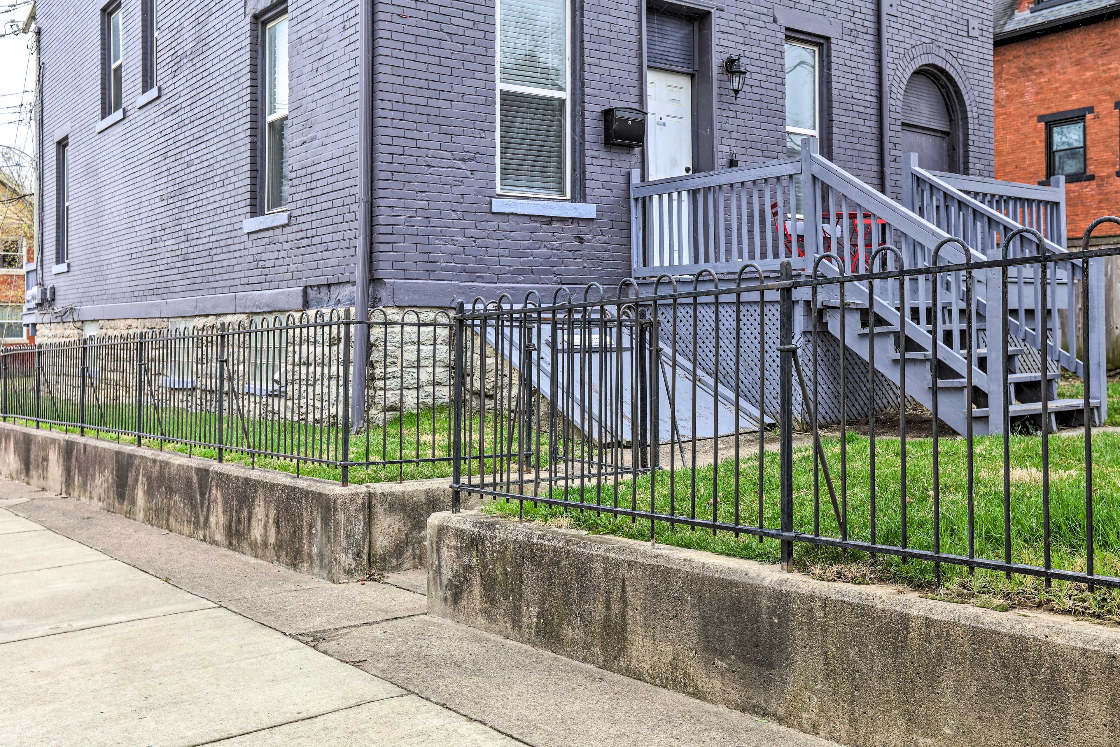 Gate to Unit Entrance