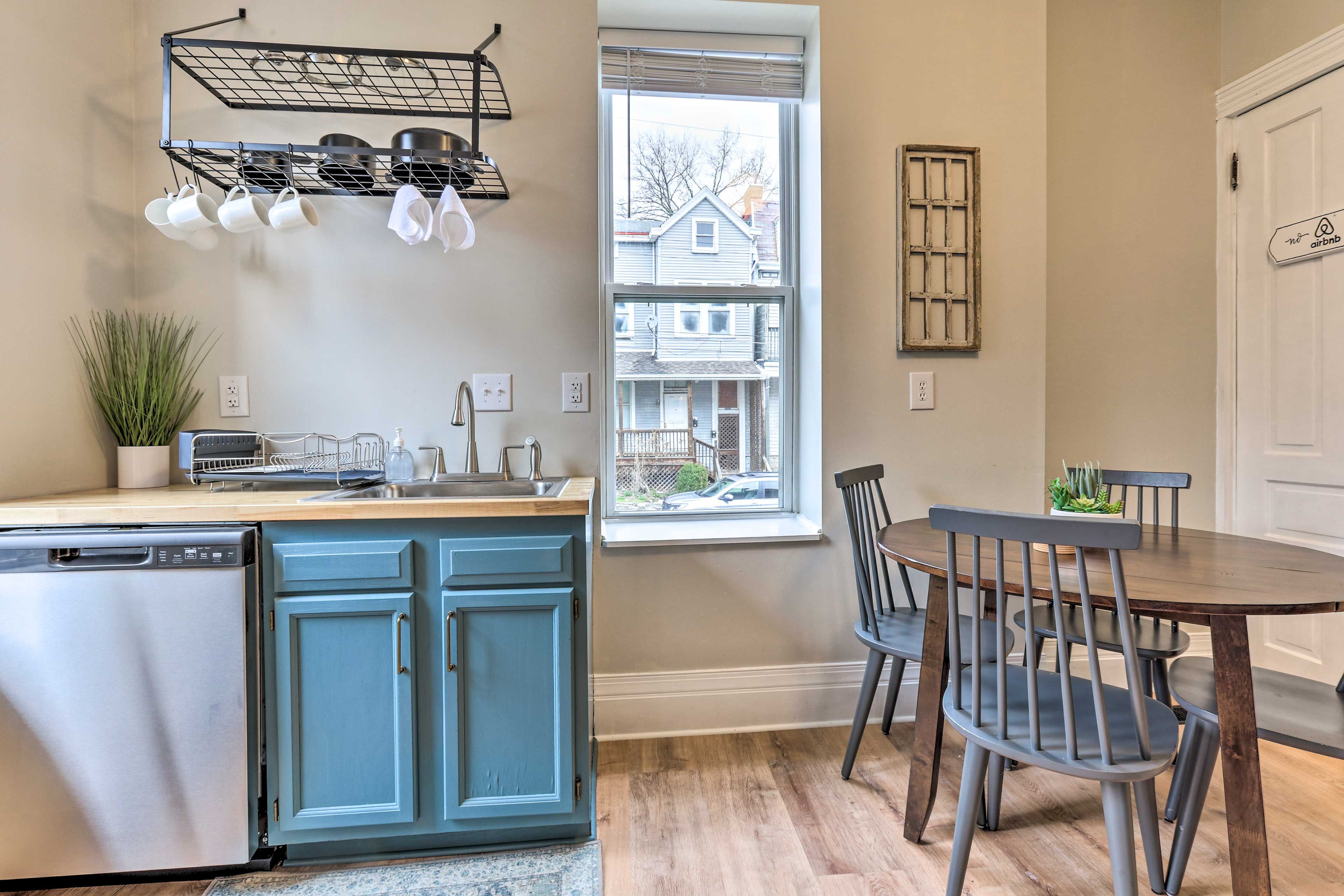 Kitchen | Fully Equipped | Cooking Basics | Dishware & Flatware