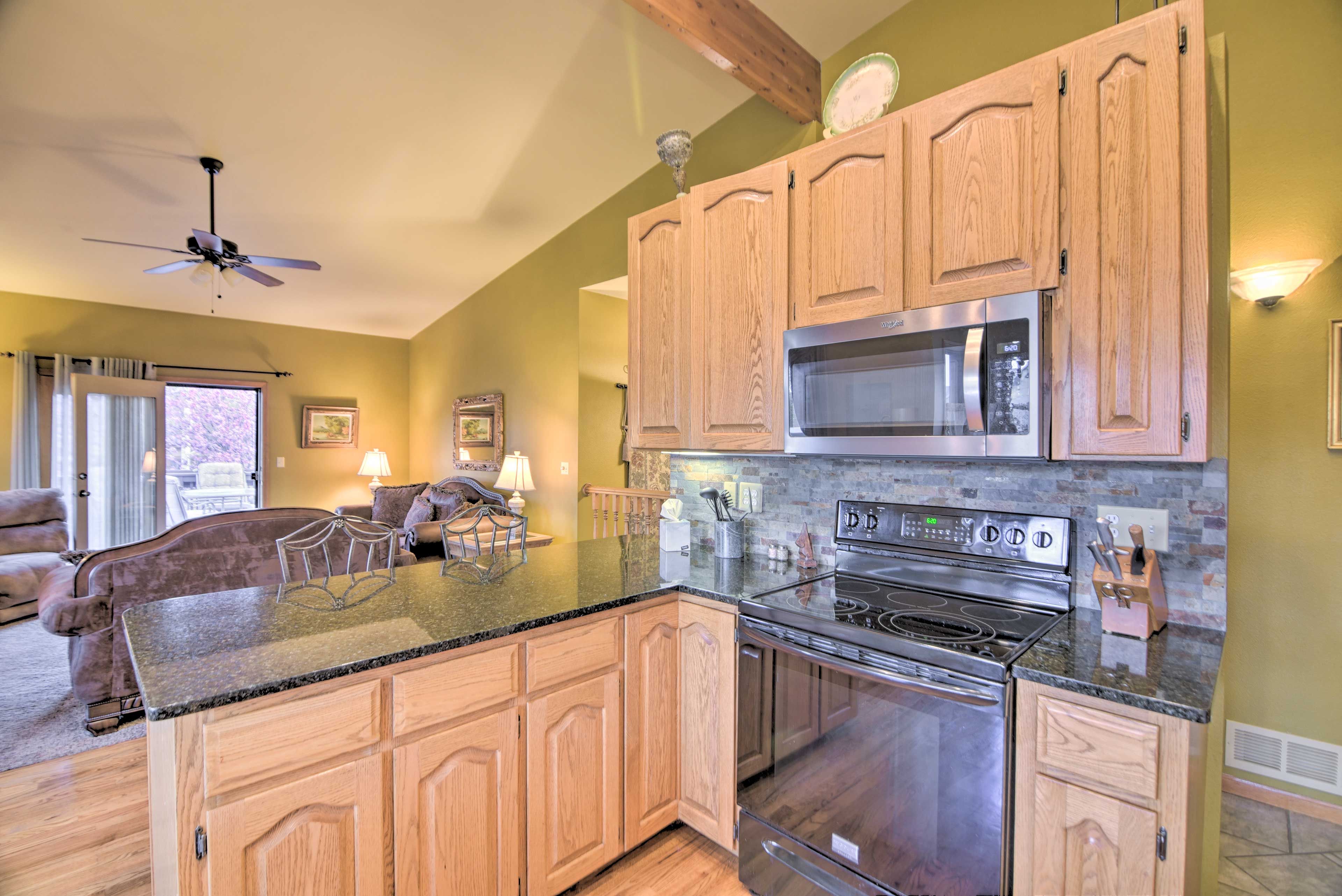 Living Room | Fully Equipped Kitchen | Dishwasher