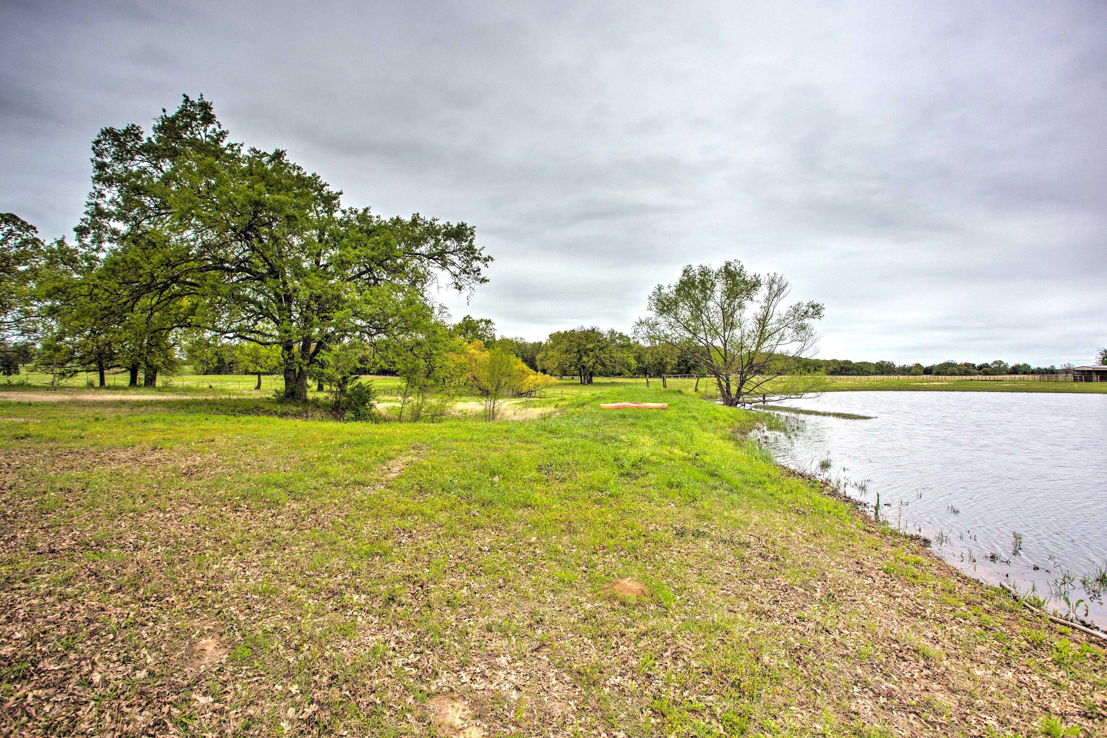 House Exterior | Pond On-Site
