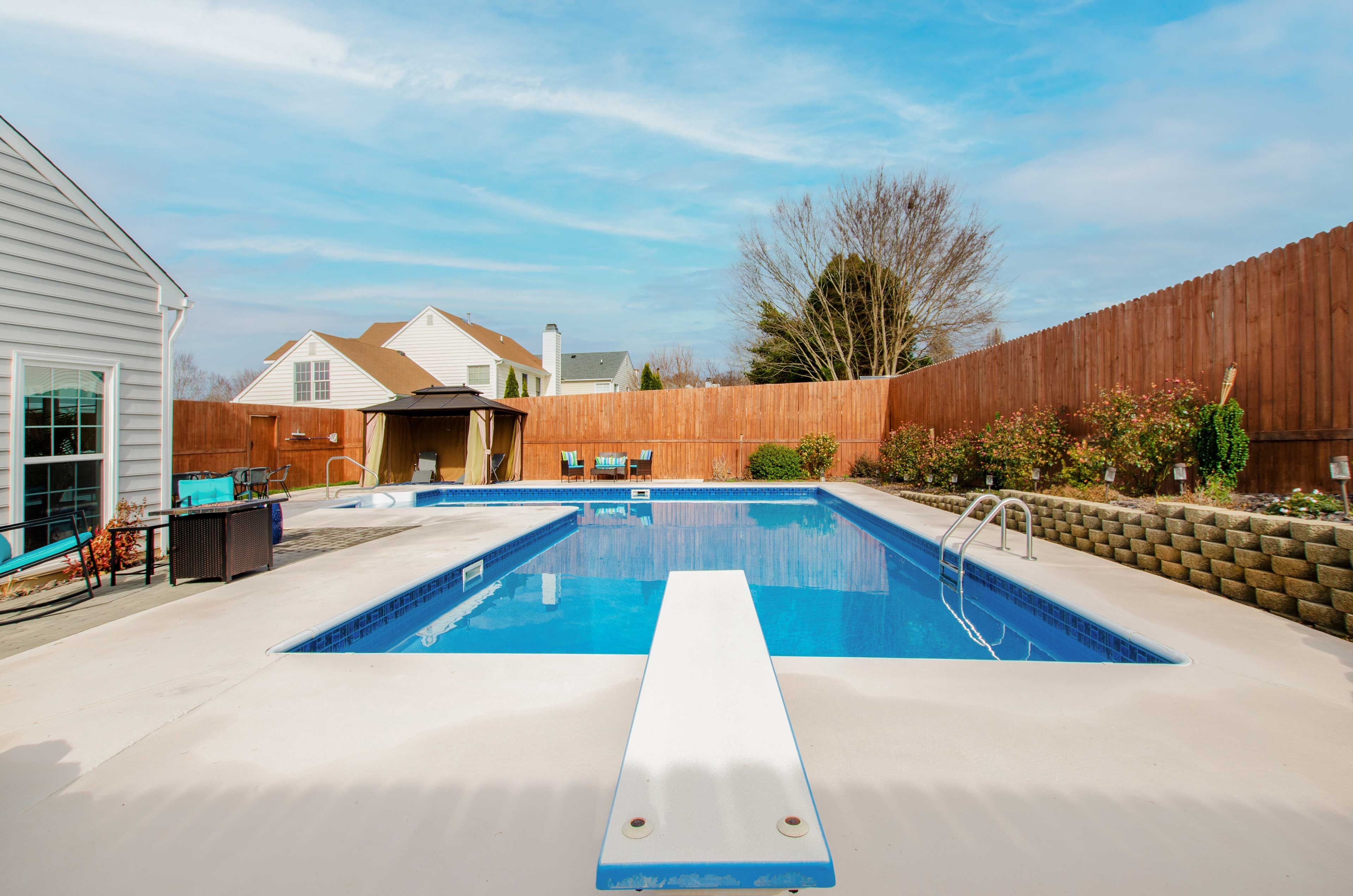 Private Backyard