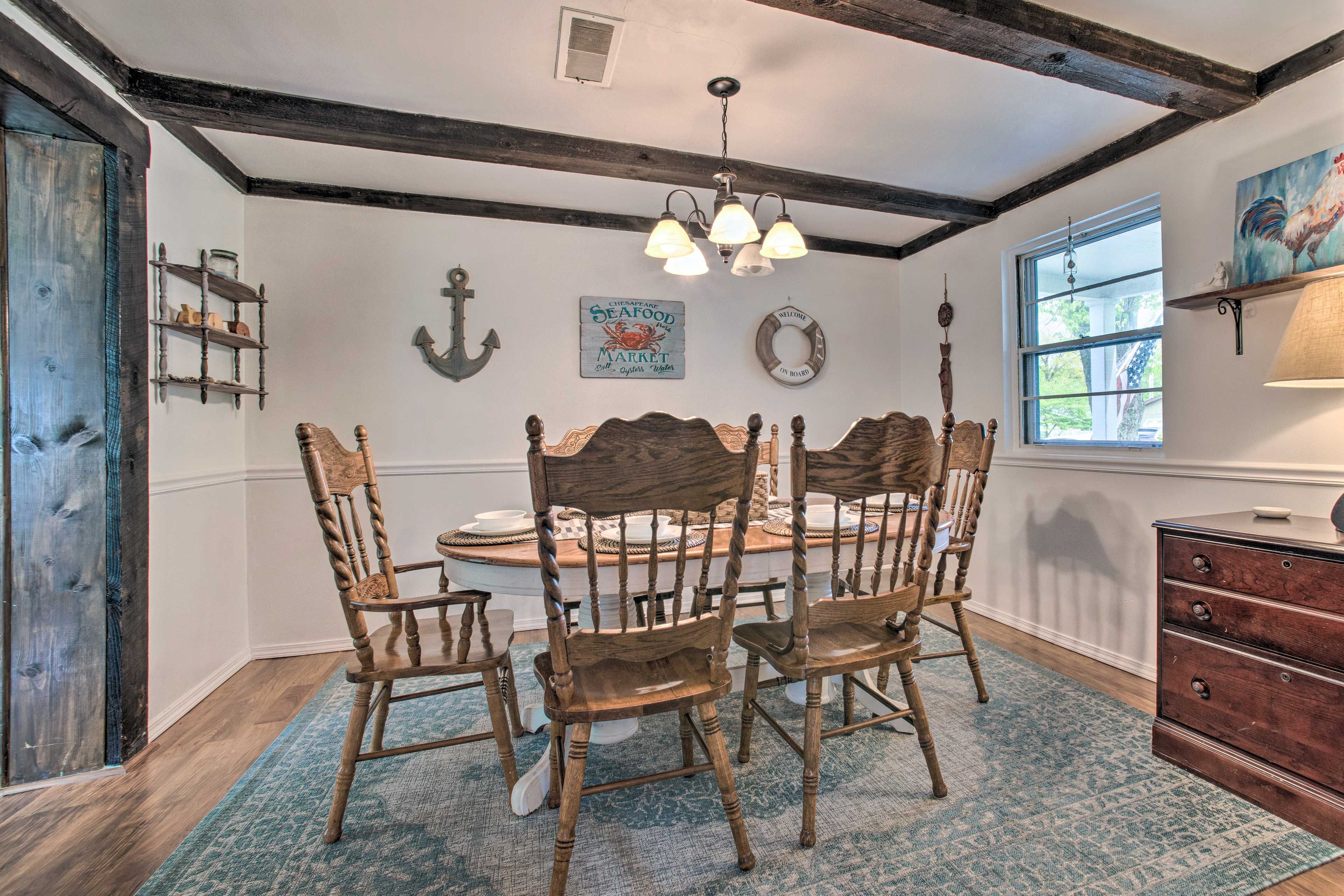 Dining Area | 1st Floor | Cooking Basics & Spices