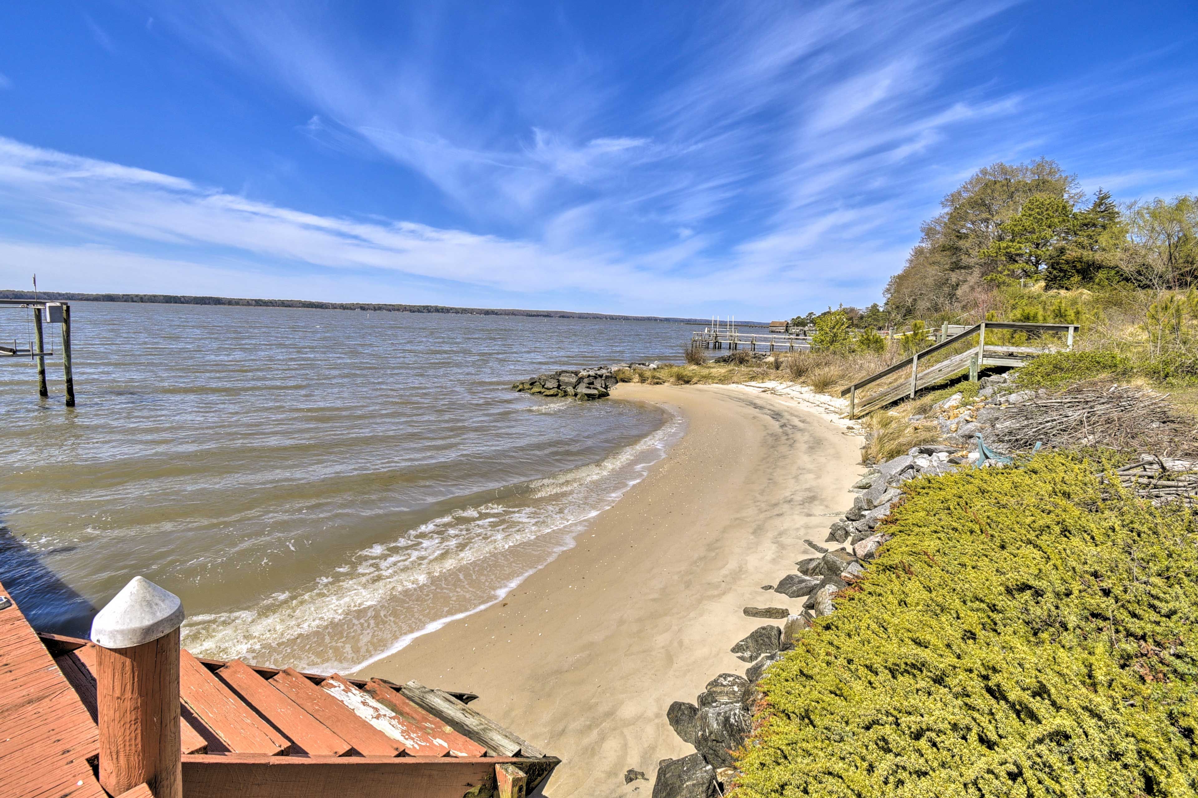 Private Beach Area