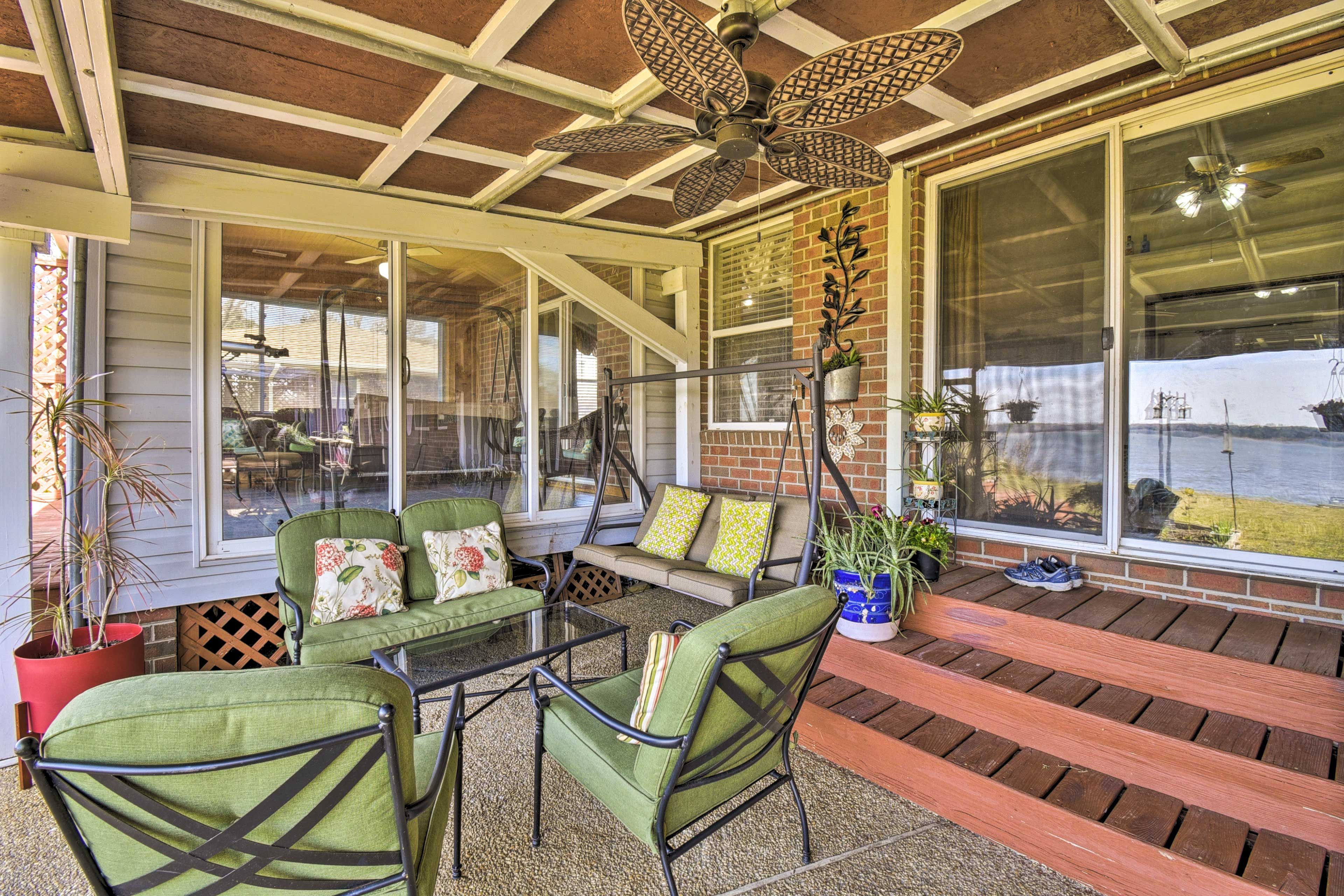 Patio | Outdoor Seating | River Views
