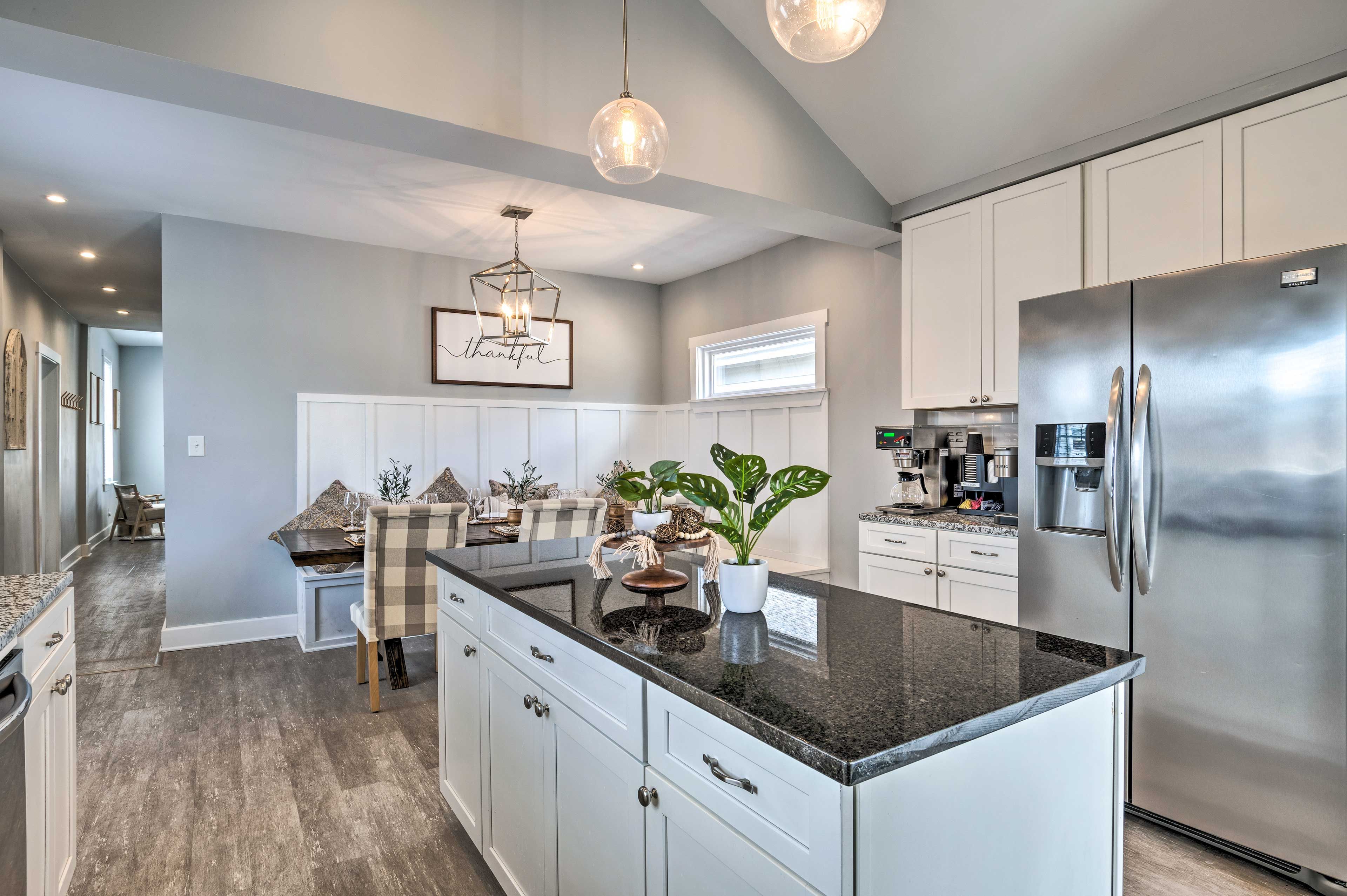 Kitchen | Plumbed Keurig Coffee Maker & Drip Coffee Maker