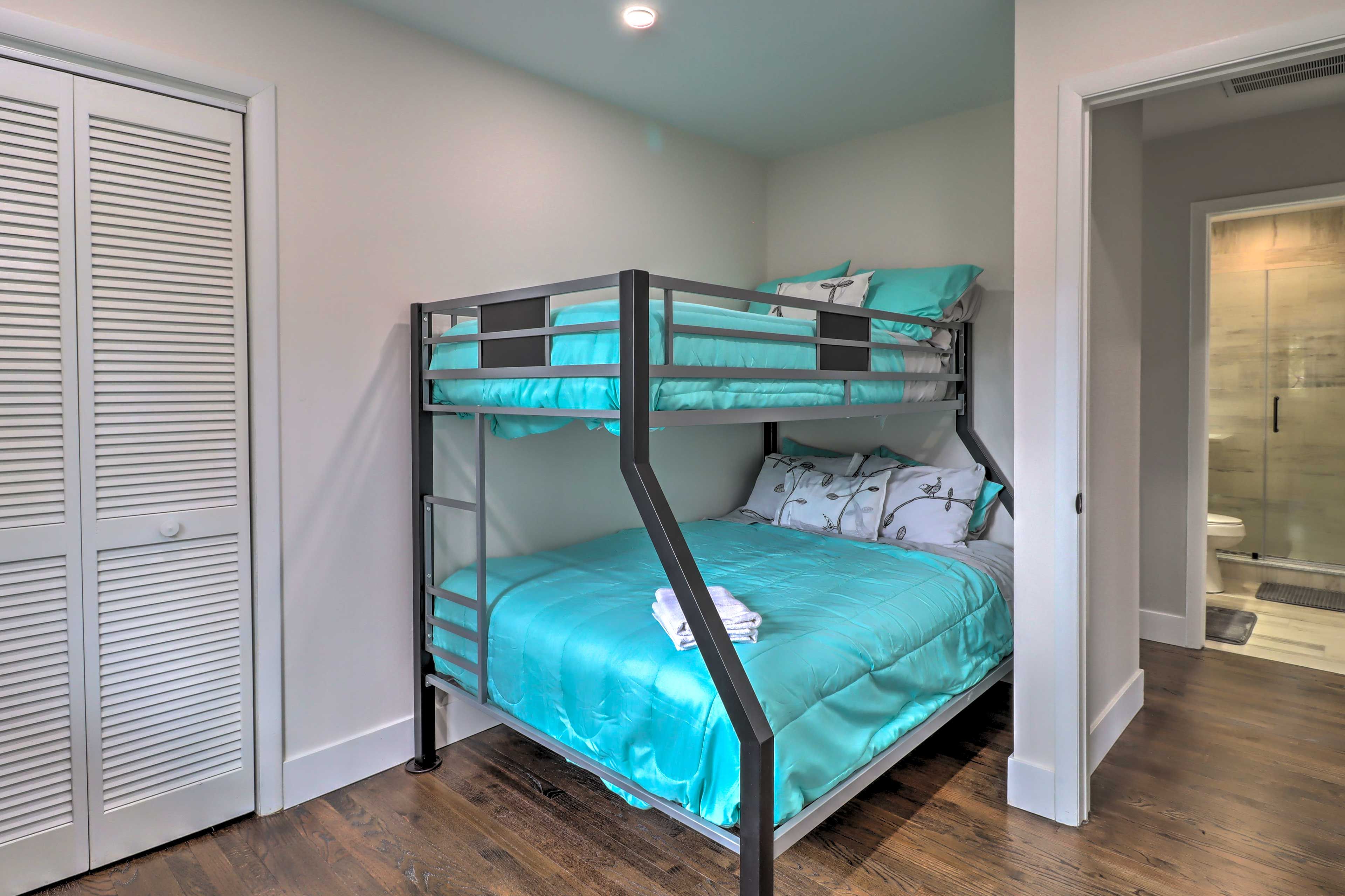 Bedroom 3 | Twin/Full Bunk Bed | 2nd Floor | Stairs Required