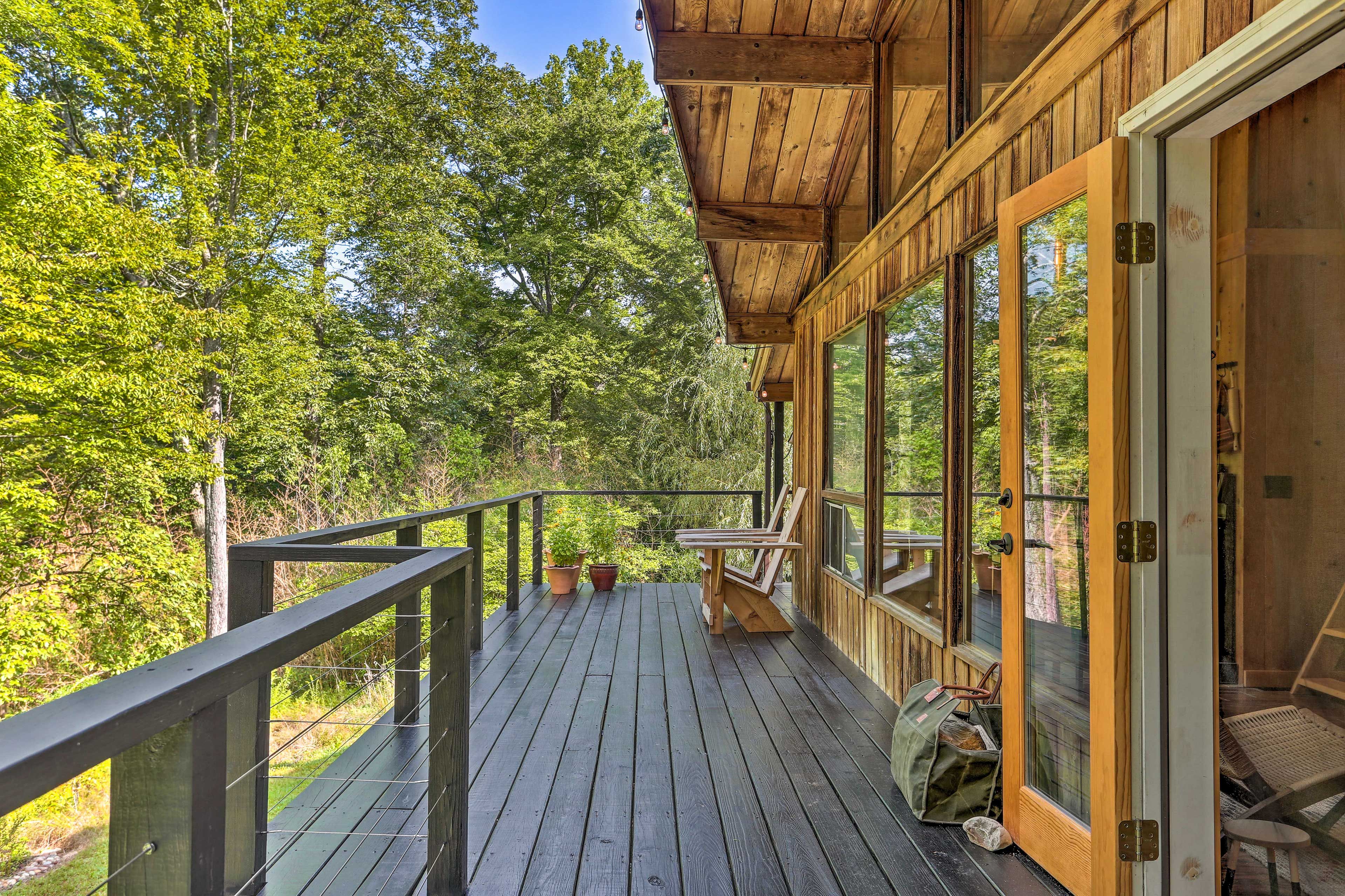 Deck | 3-Acre Lot | Private Setting
