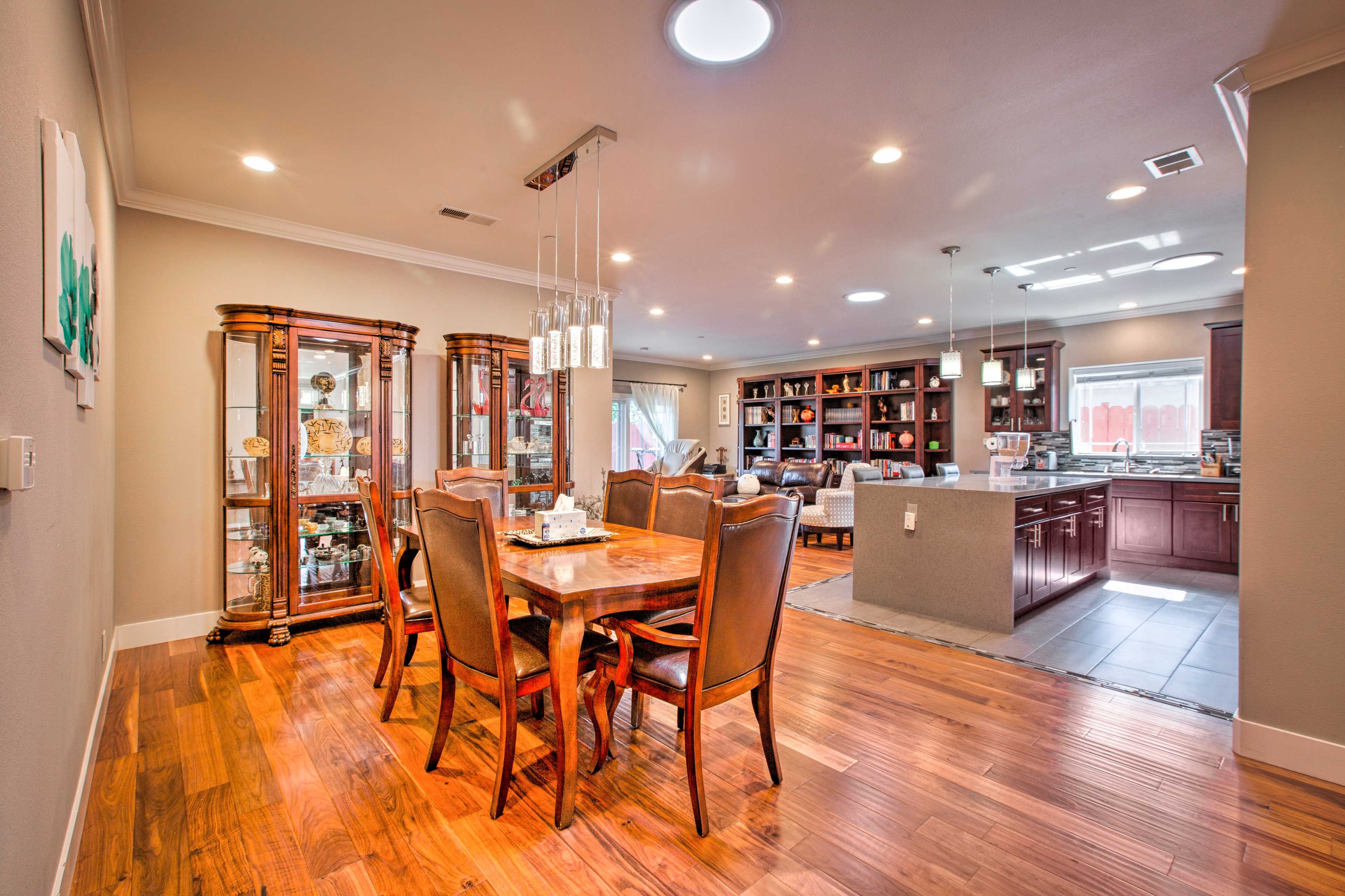 Dining Area | Main Level | Dishware + Flatware