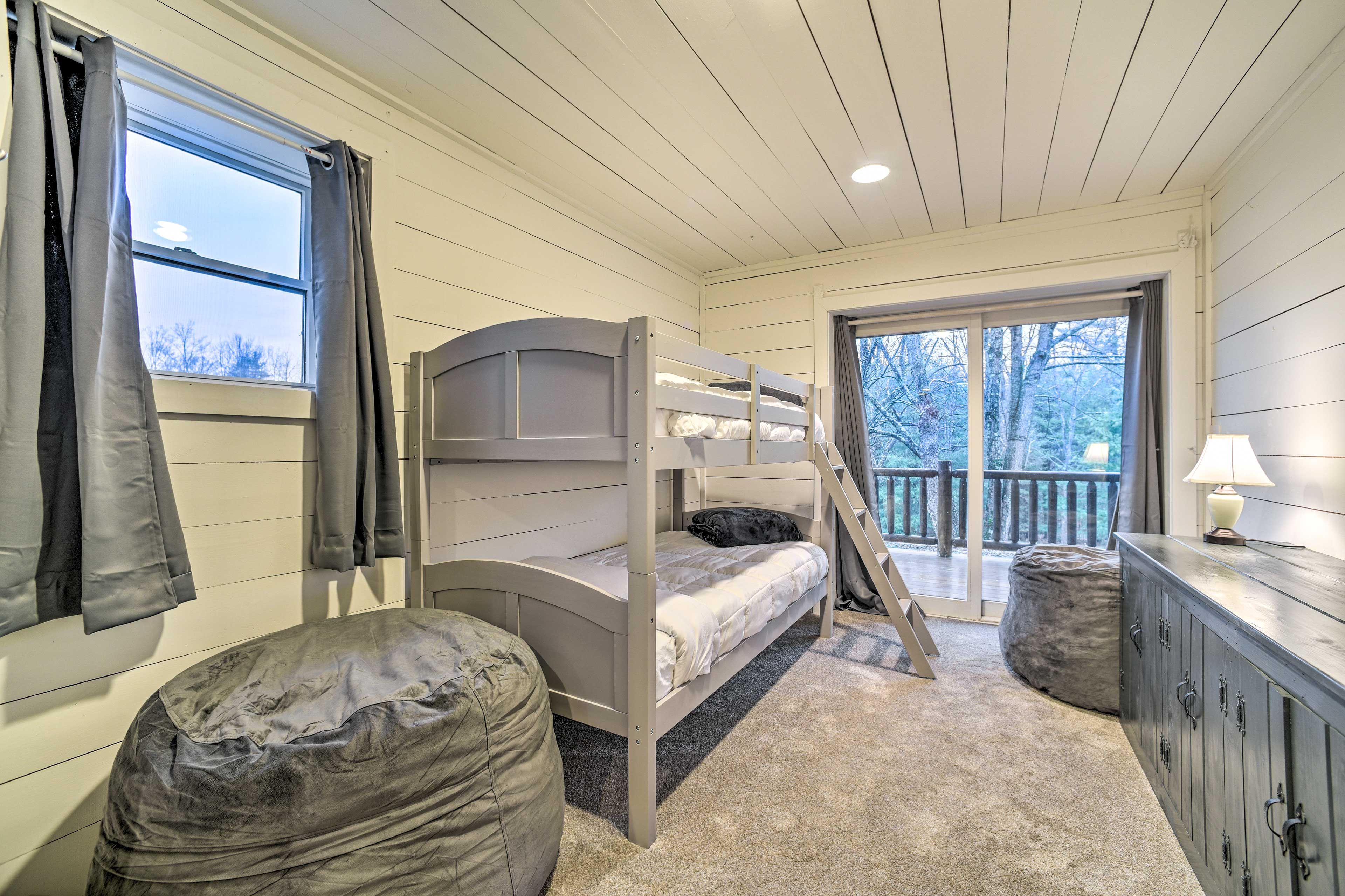 Bedroom 2 | Lower Level | Twin Bunk Bed