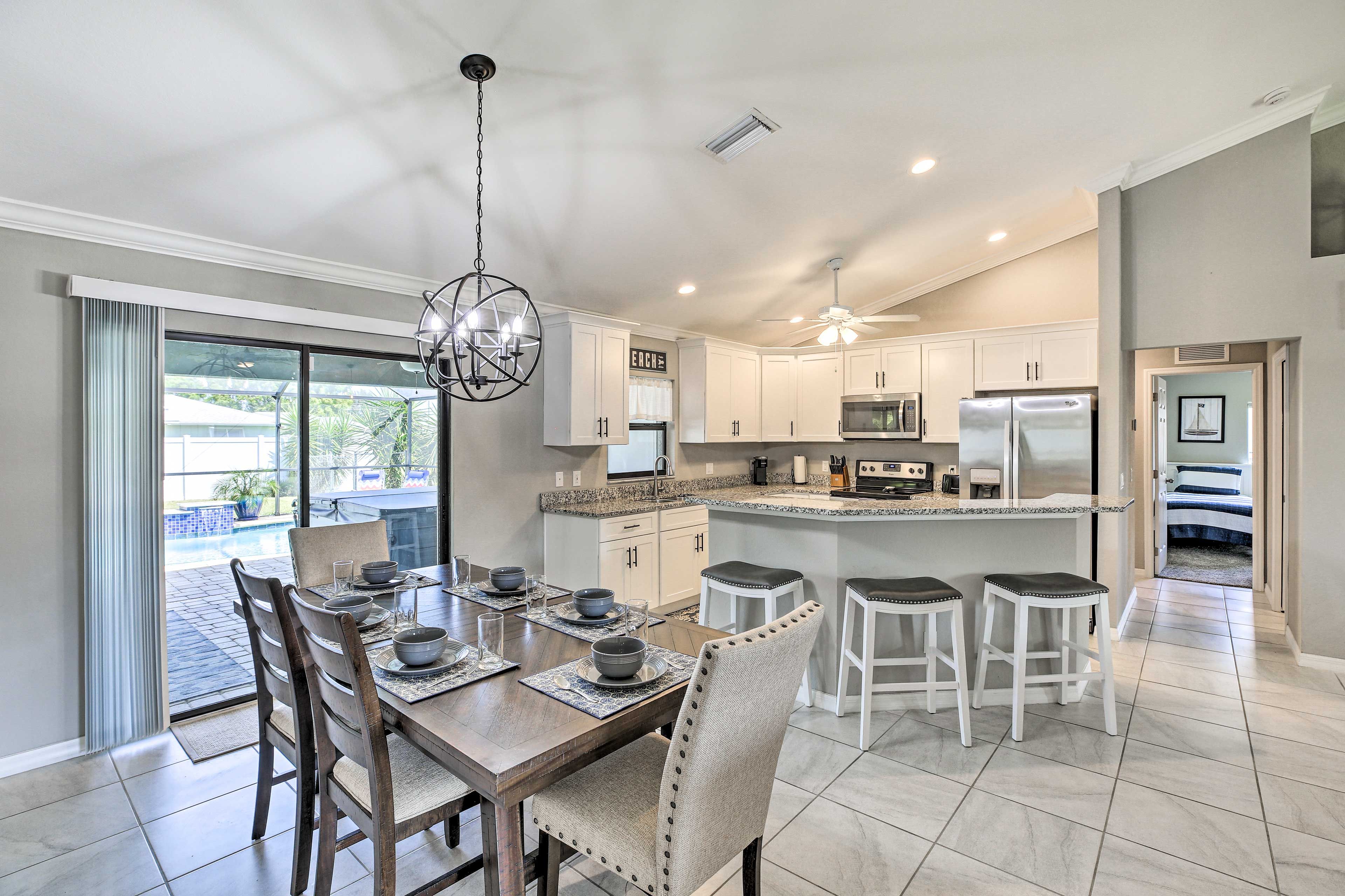 Dining Area | Family Friendly | Single-Story Home