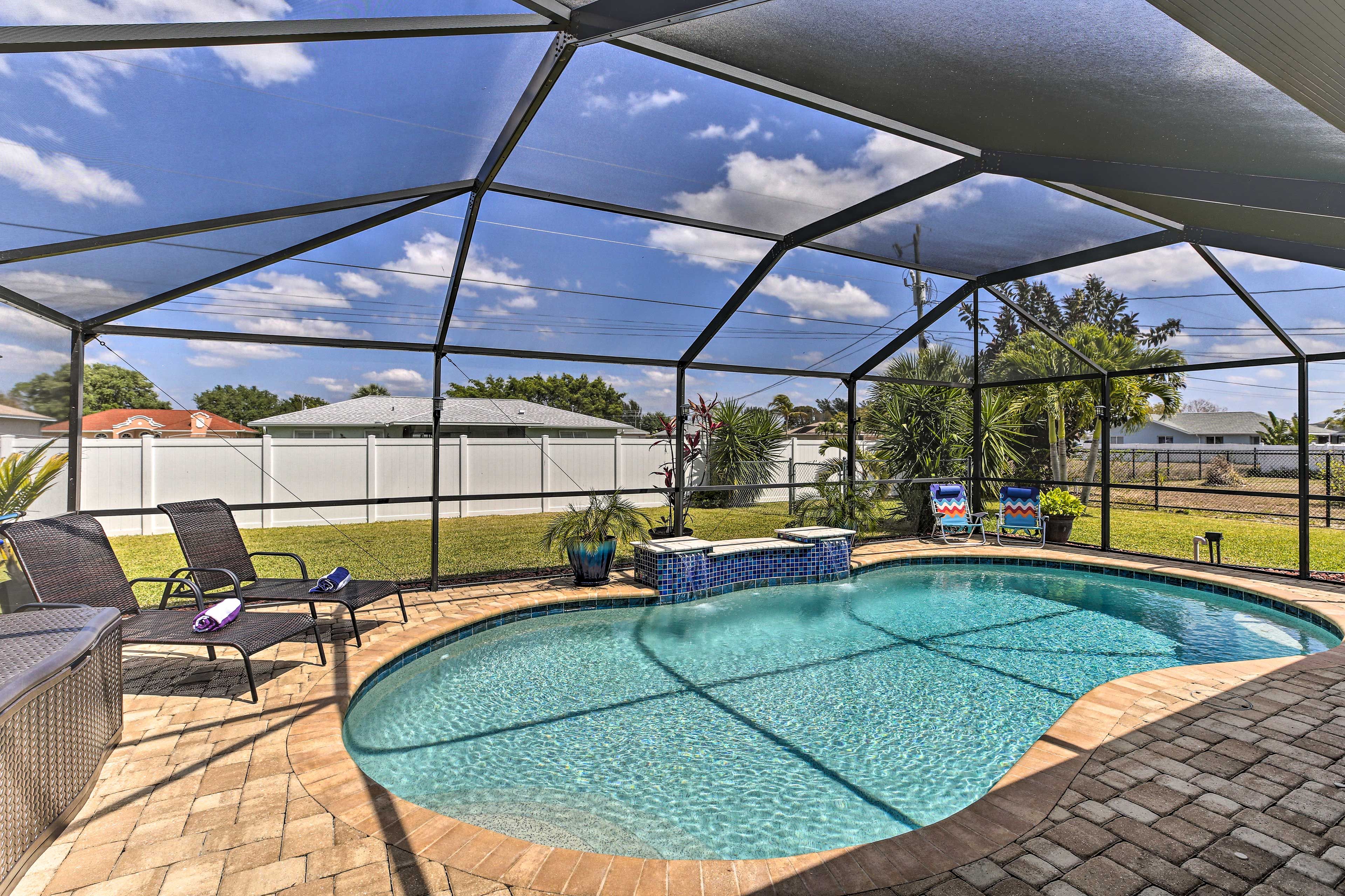 Cape Coral Vacation Rental | 4BR | 2BA | 1,717 Sq Ft | Step-Free Access