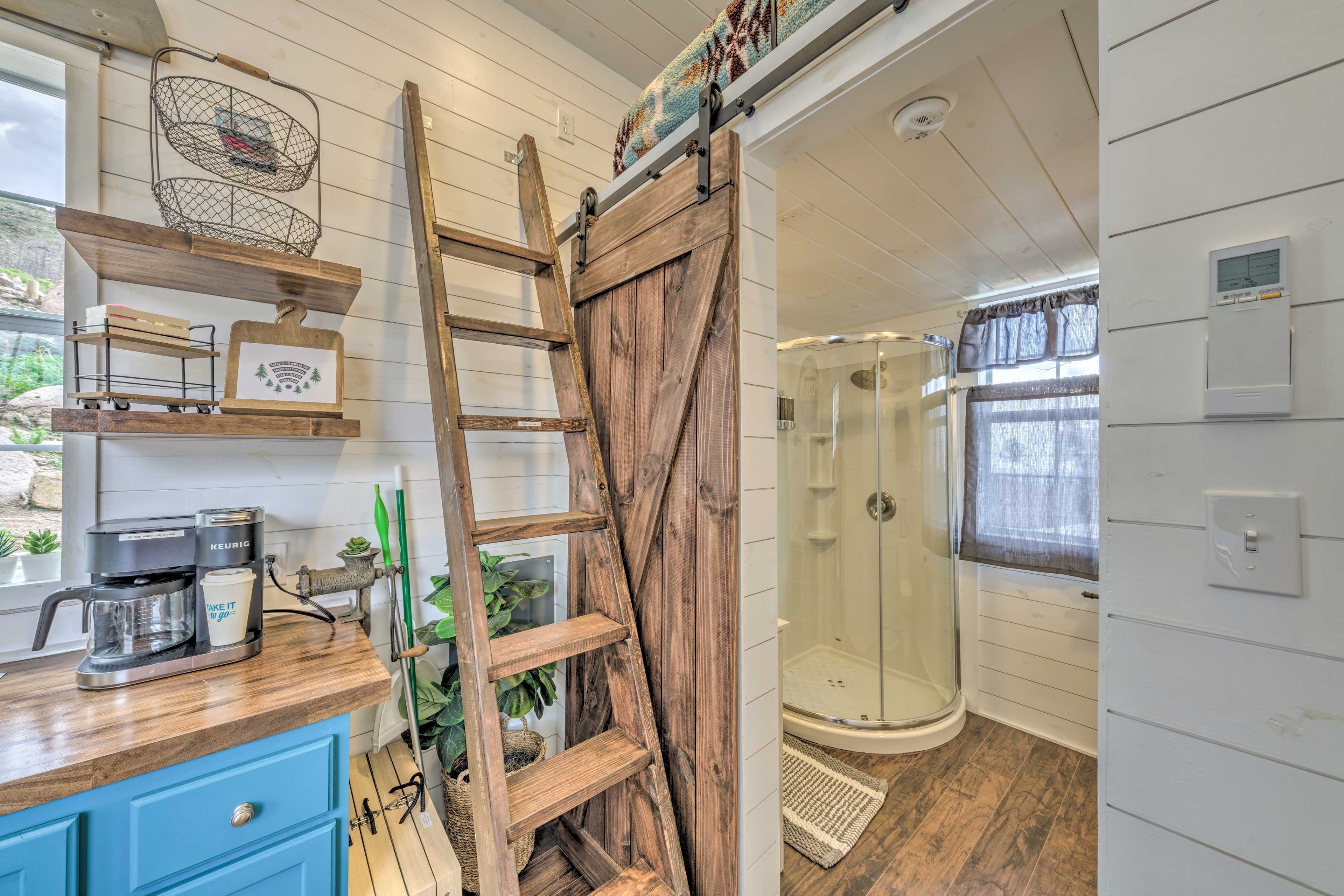 Ladder to Bedroom (Loft)