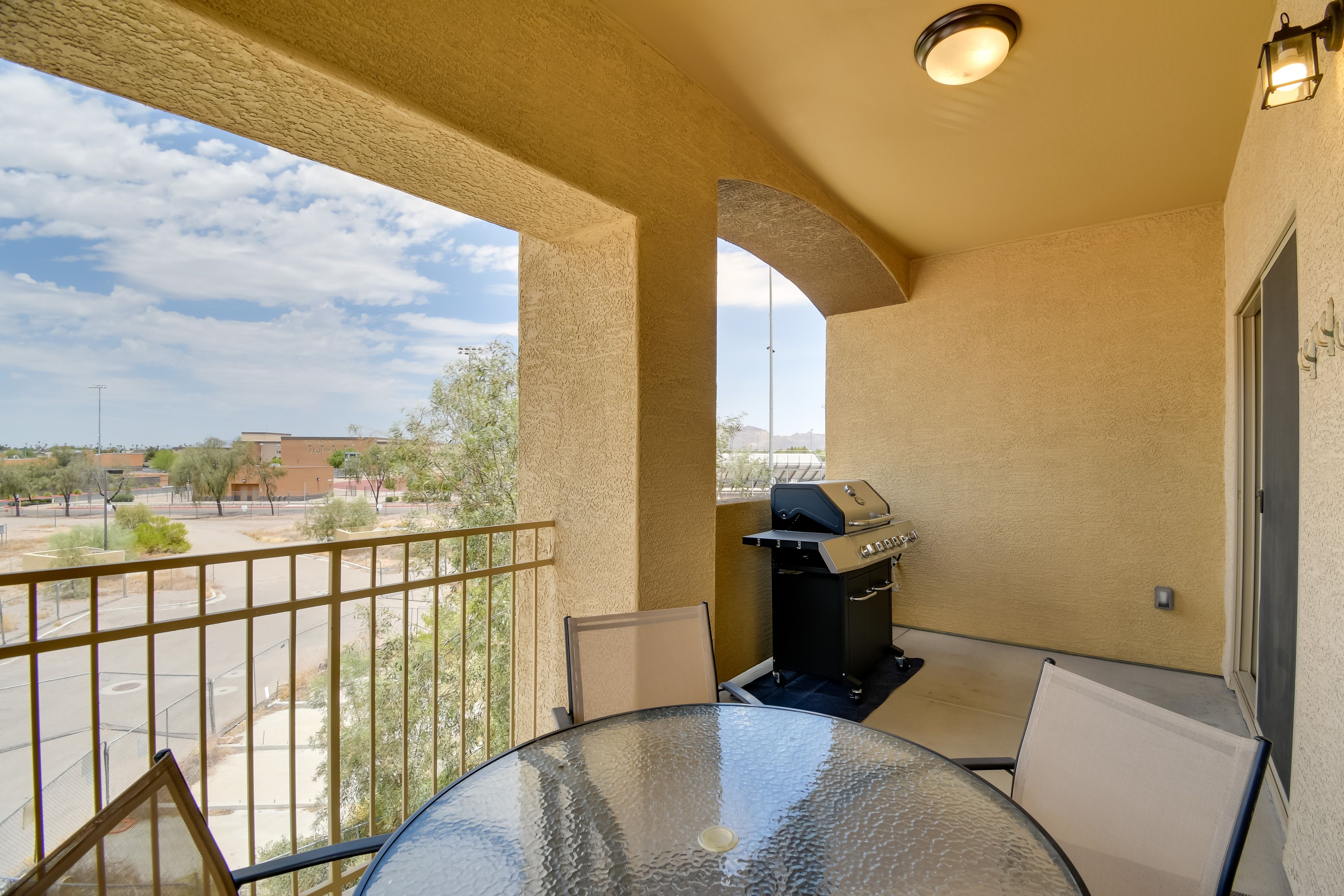 Covered Balcony