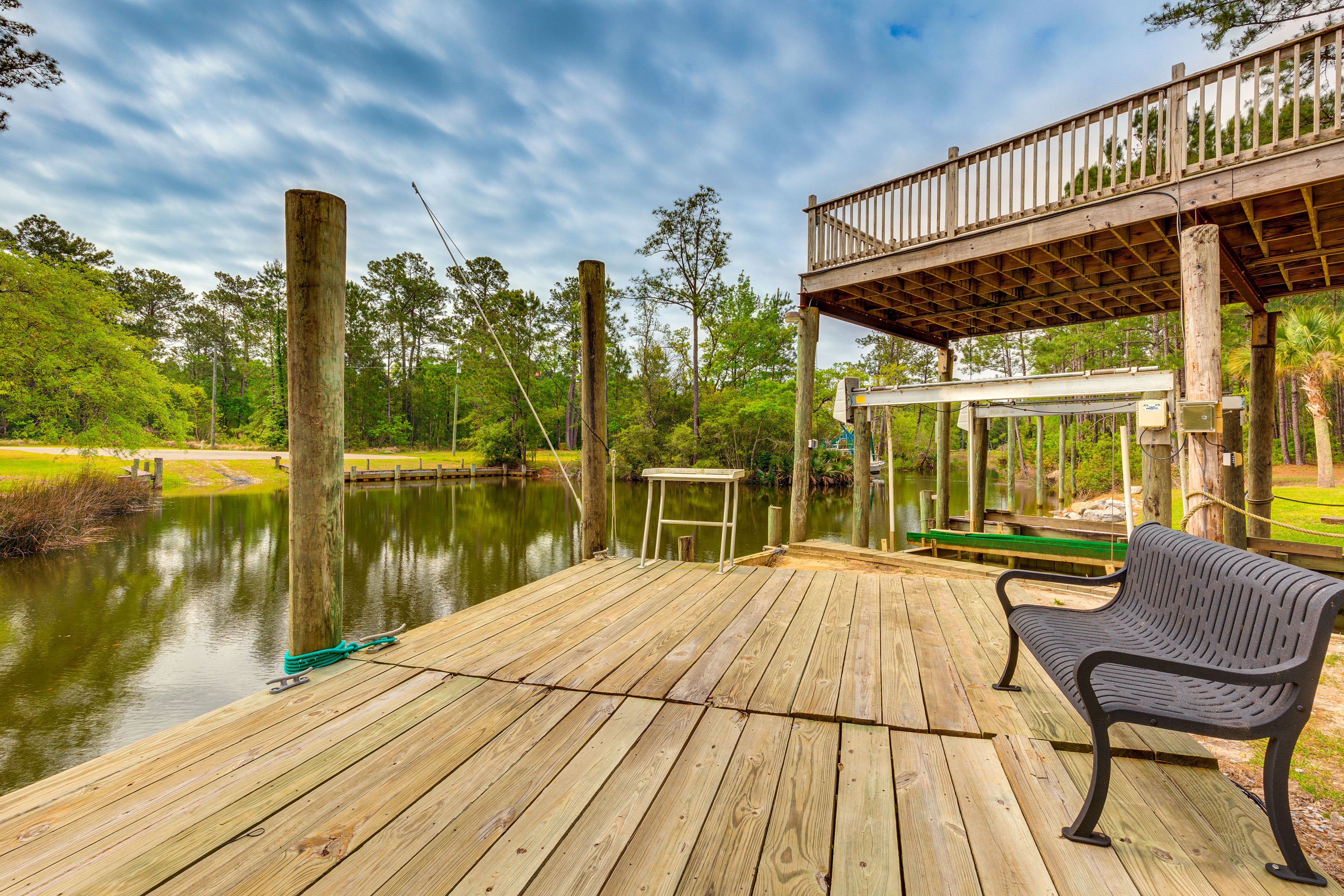 House Exterior | Direct Snake Bayou Access