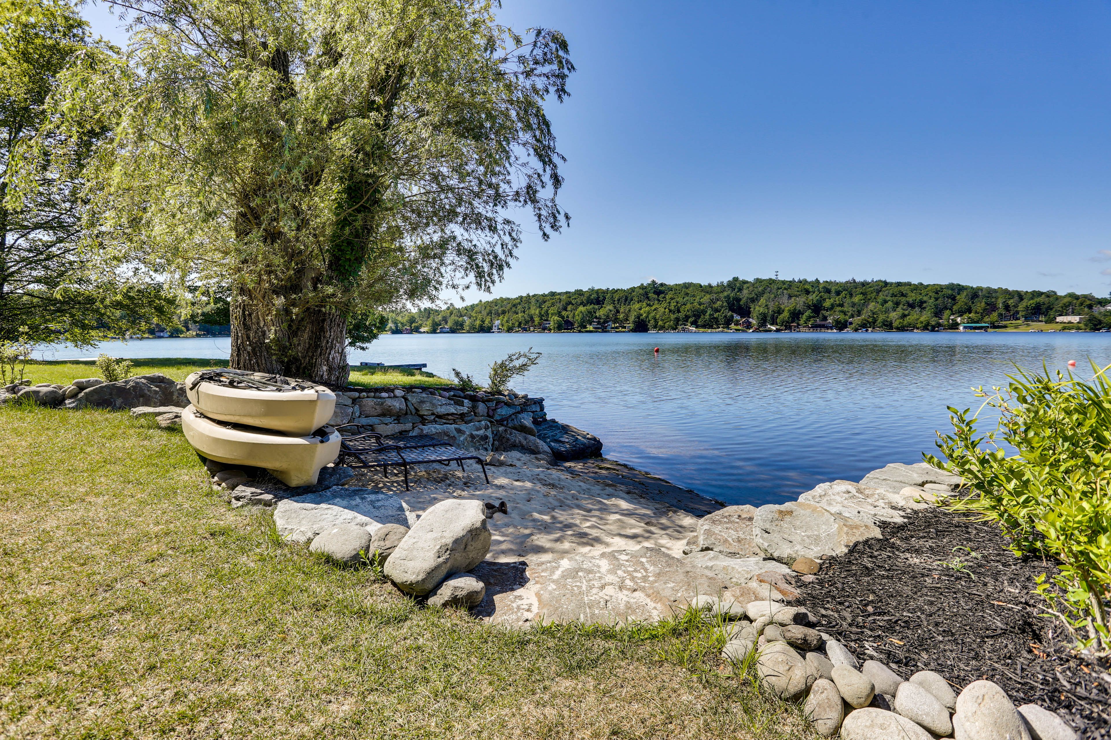 Lake Access | Seasonal Dock | 2 Kayaks