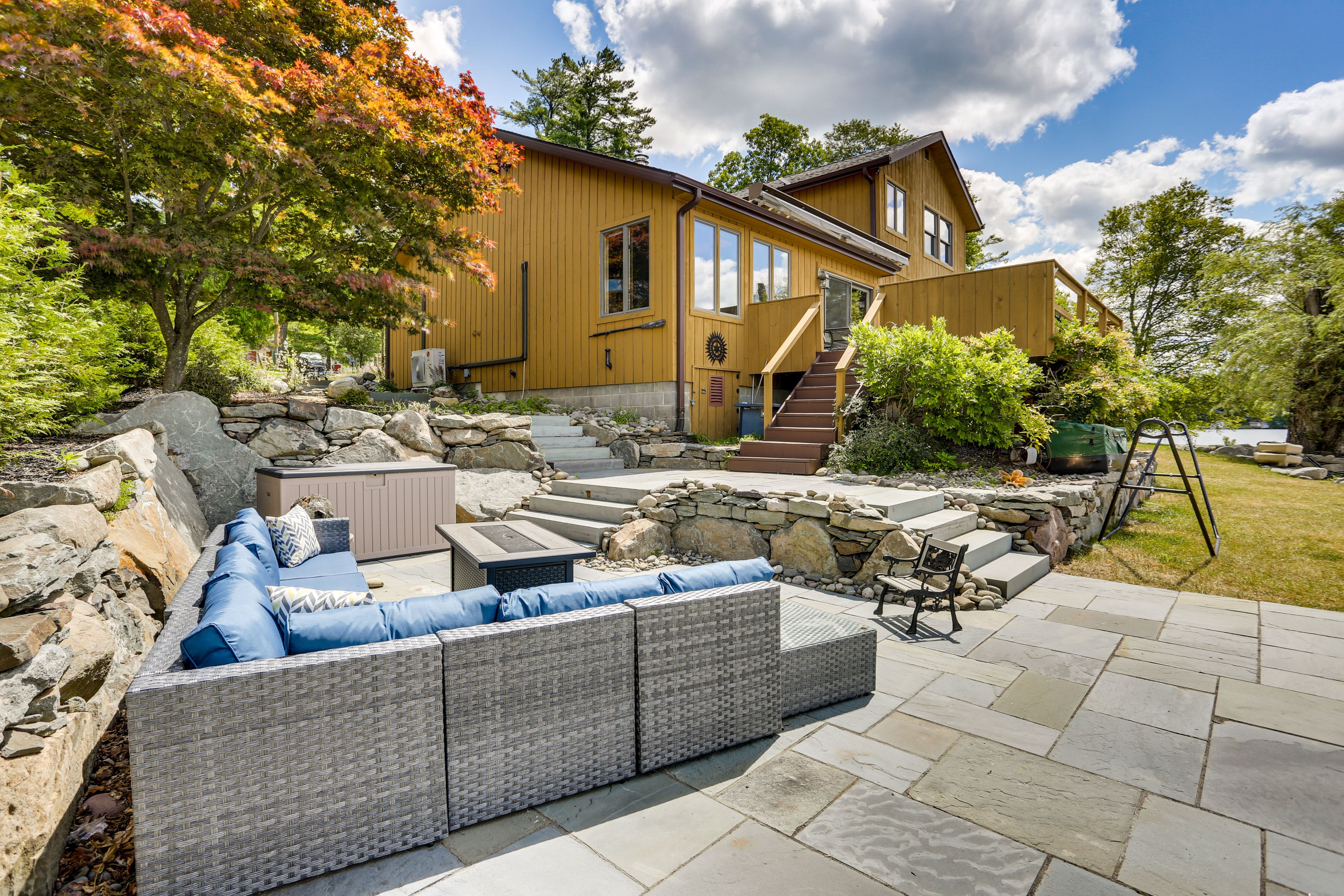 House Exterior | Gas Fire Pit