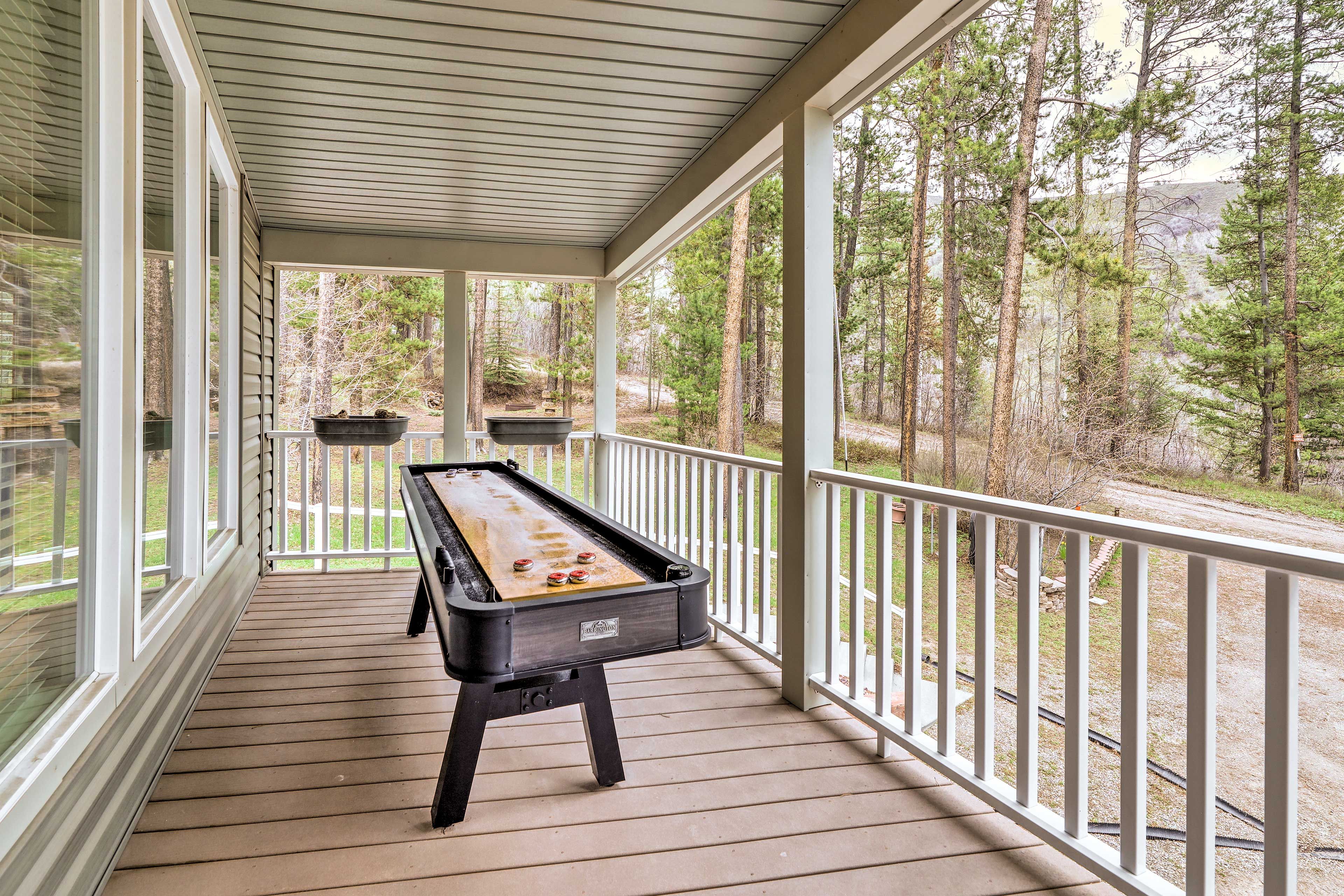 Deck | Shuffleboard | Grill | Hammock | Beach Towels | Lake Across the Street