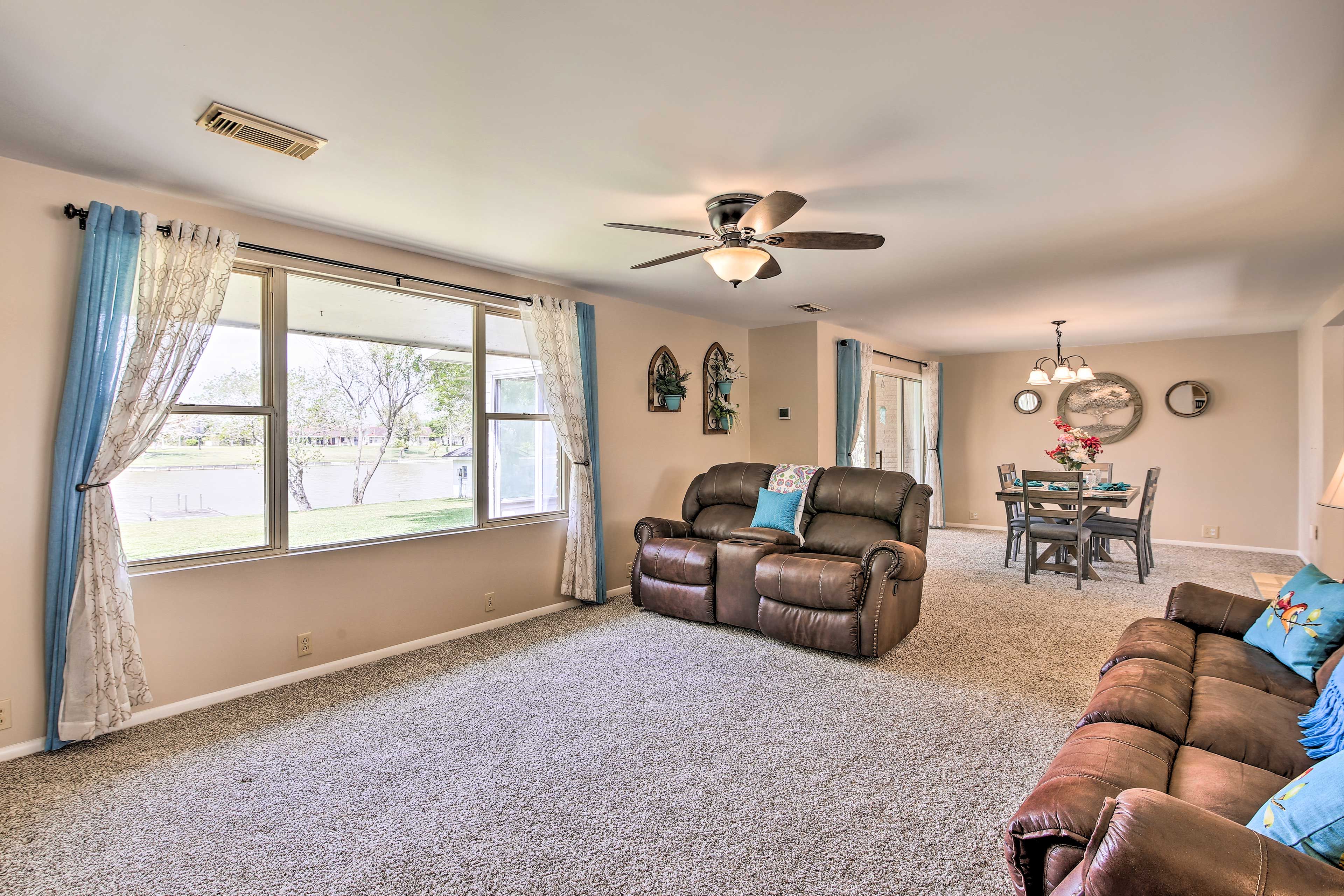 Living Area | Video Library | Books