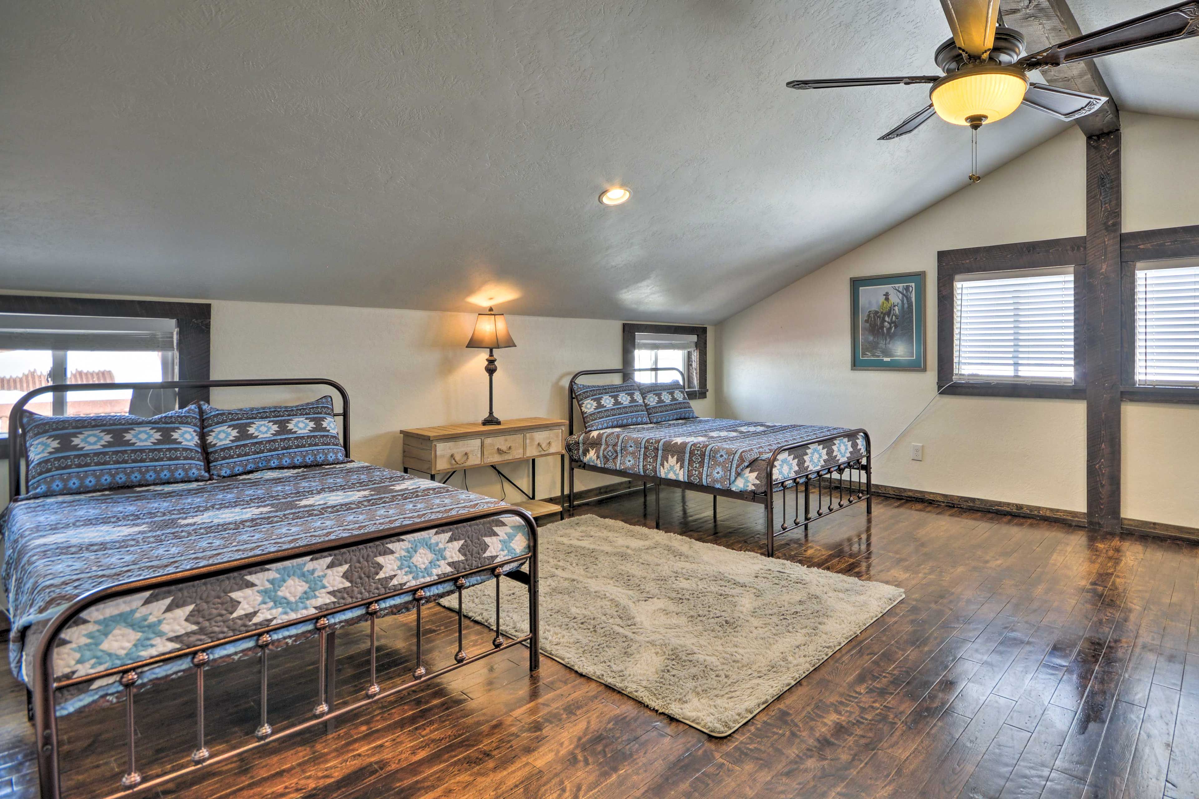 Bedroom 3 | 2 Queen Beds | 2nd Floor