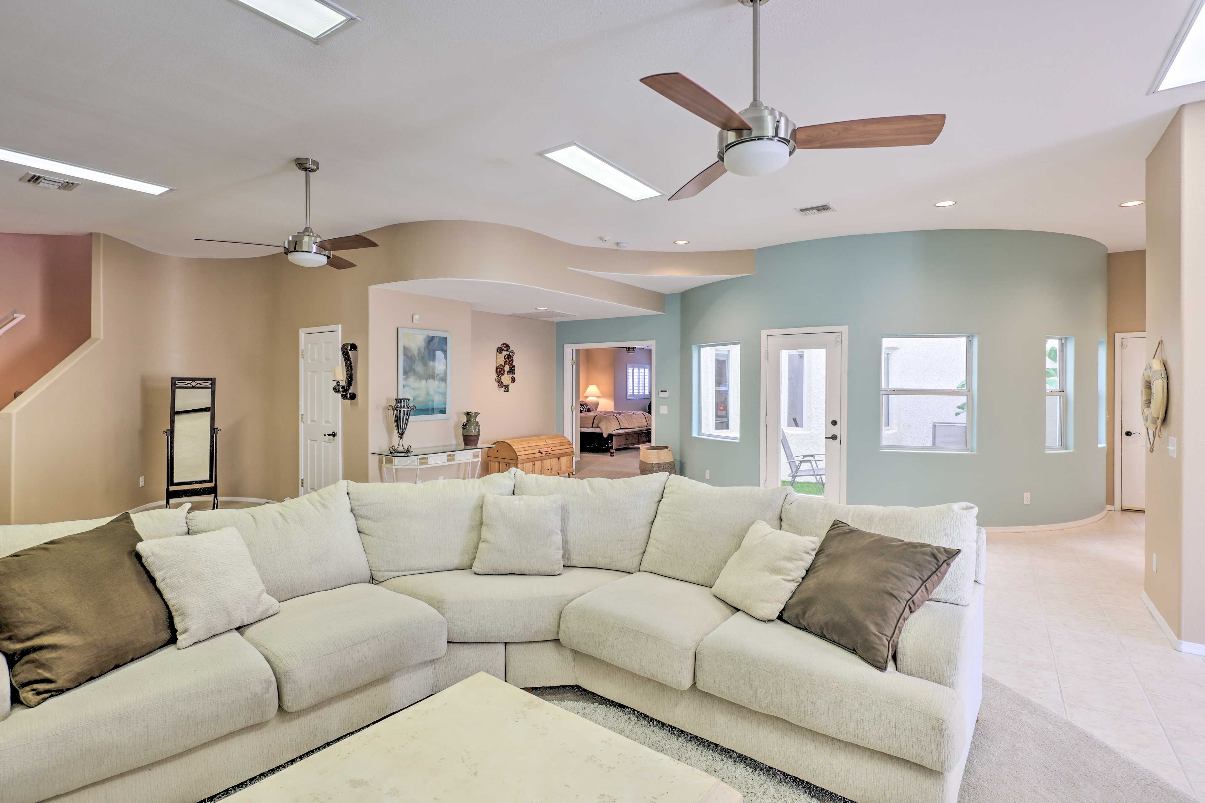 Downstairs Living Area