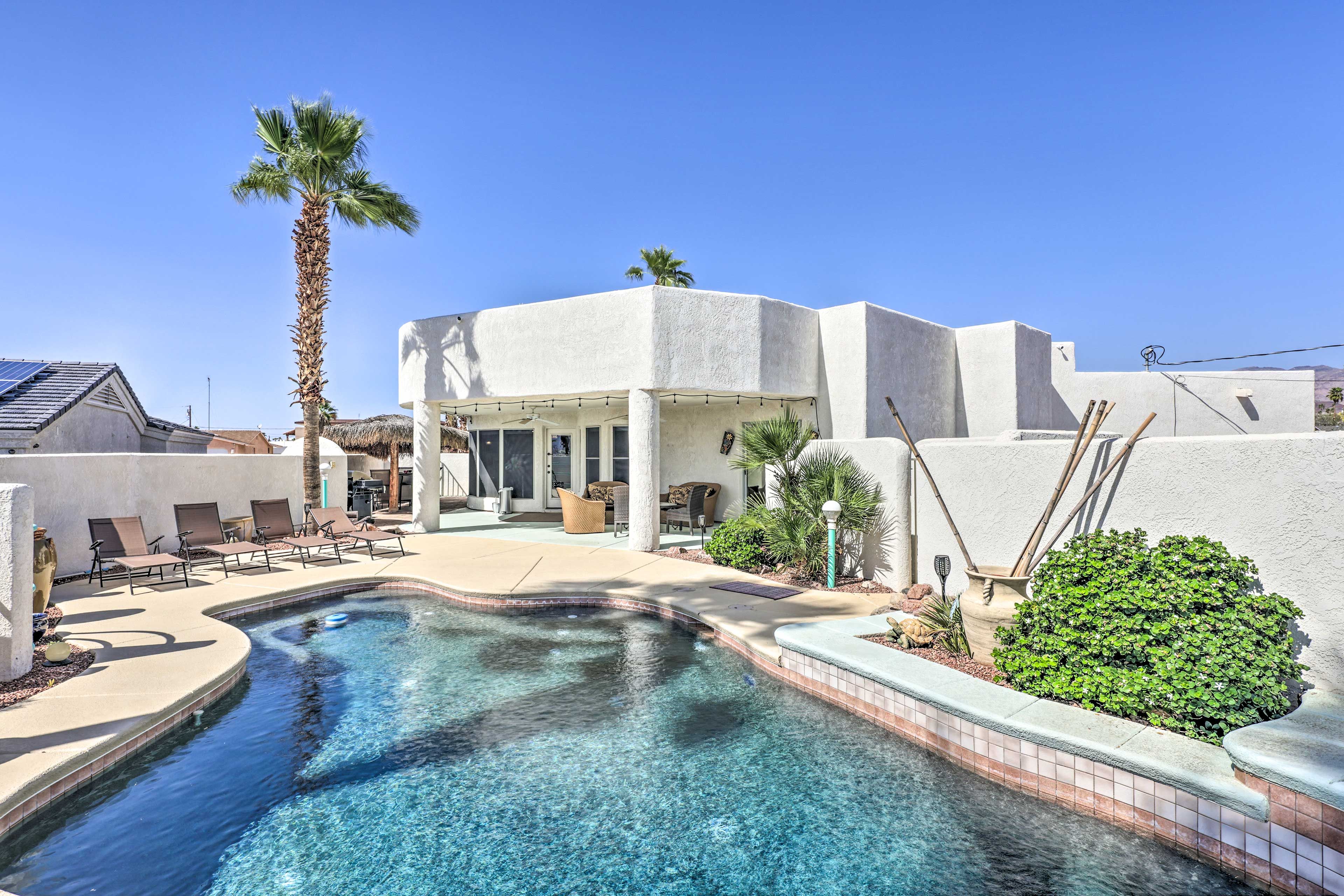 Lake Havasu City Vacation Rental | 4BR | 5BA | 4,344 Sq Ft | Step-Free Entry