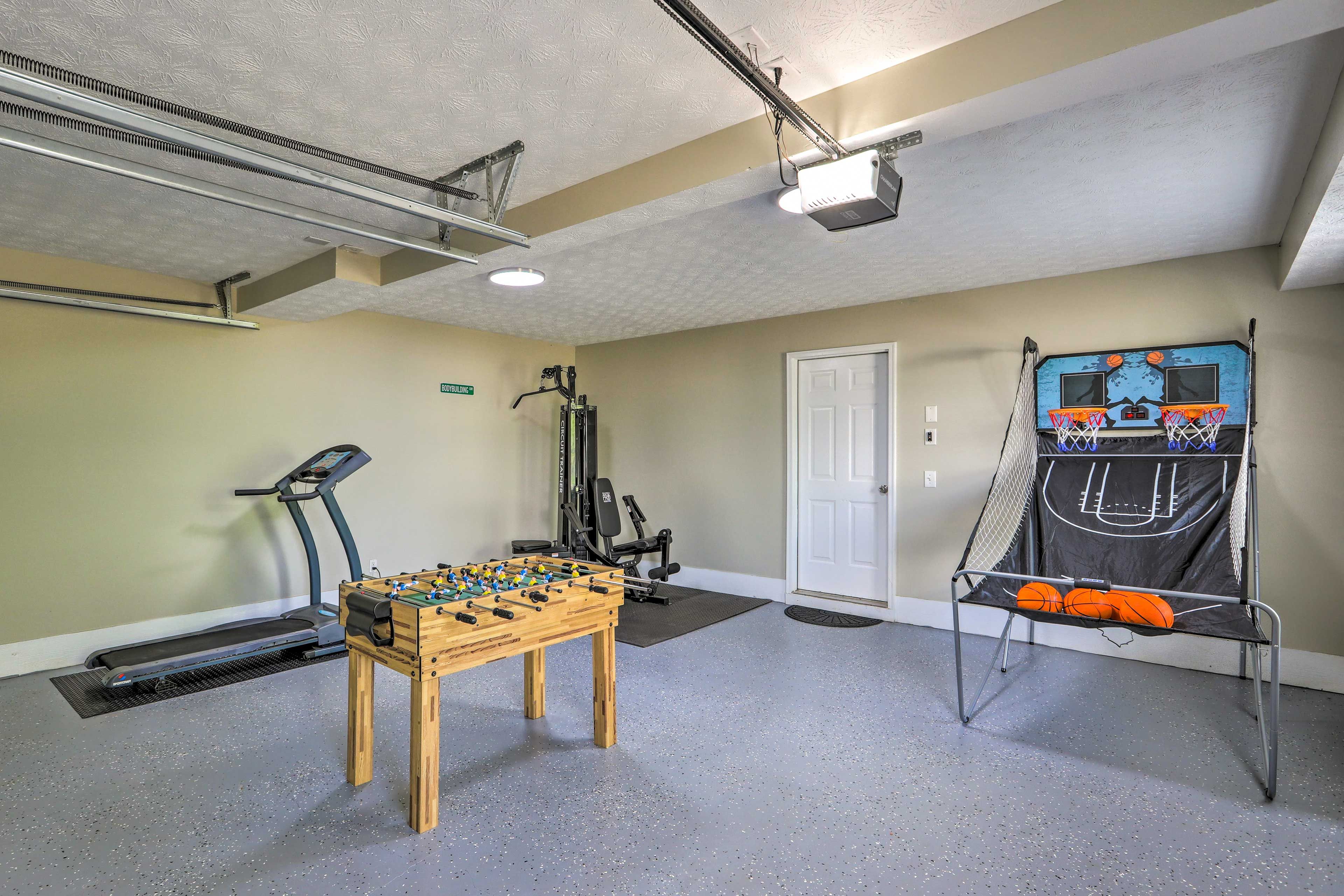Game Room | Fitness Equipment | Foosball Table
