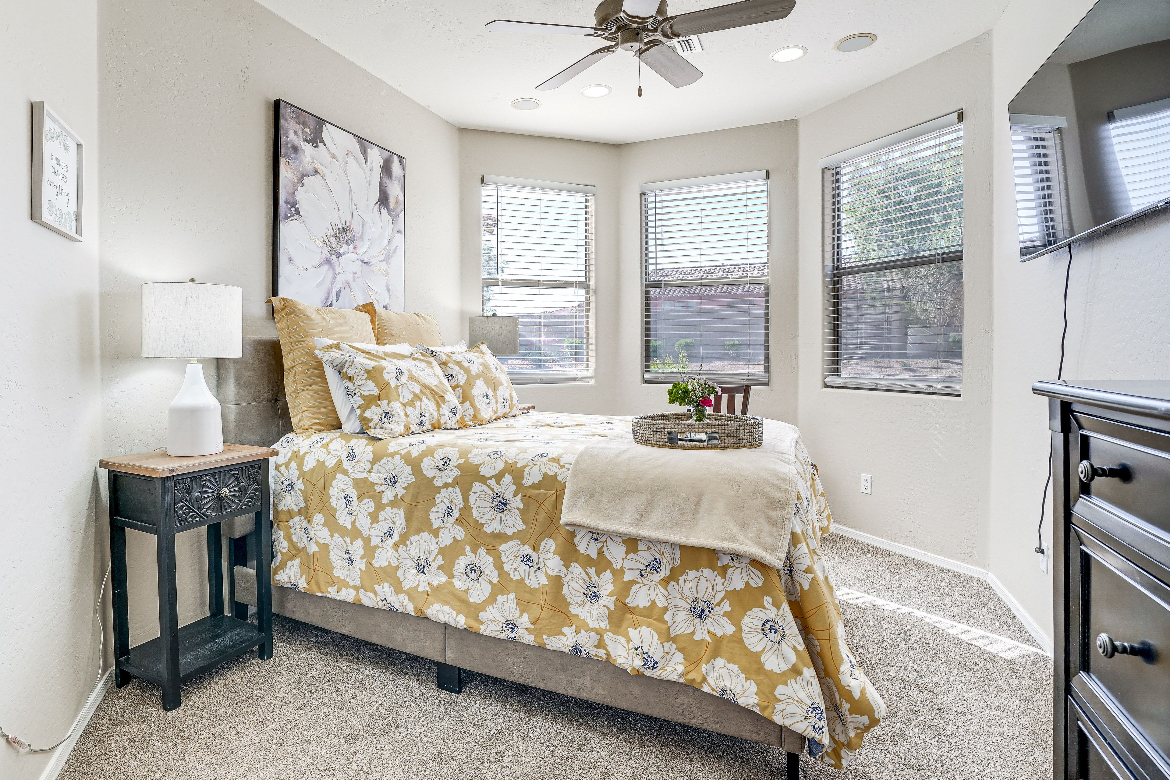 Bedroom 4 | 1st Floor | Queen Bed