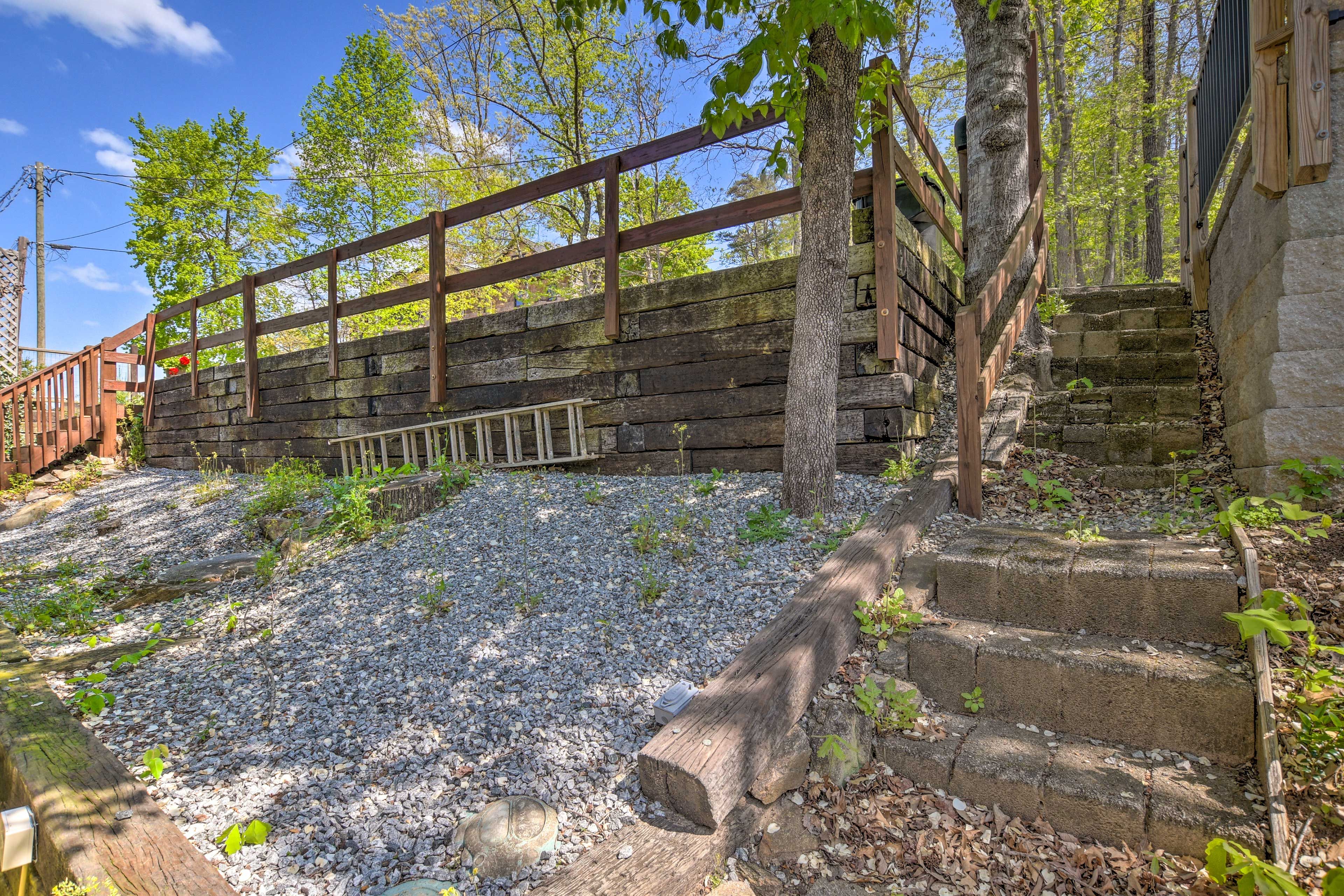 Steps to Cottage