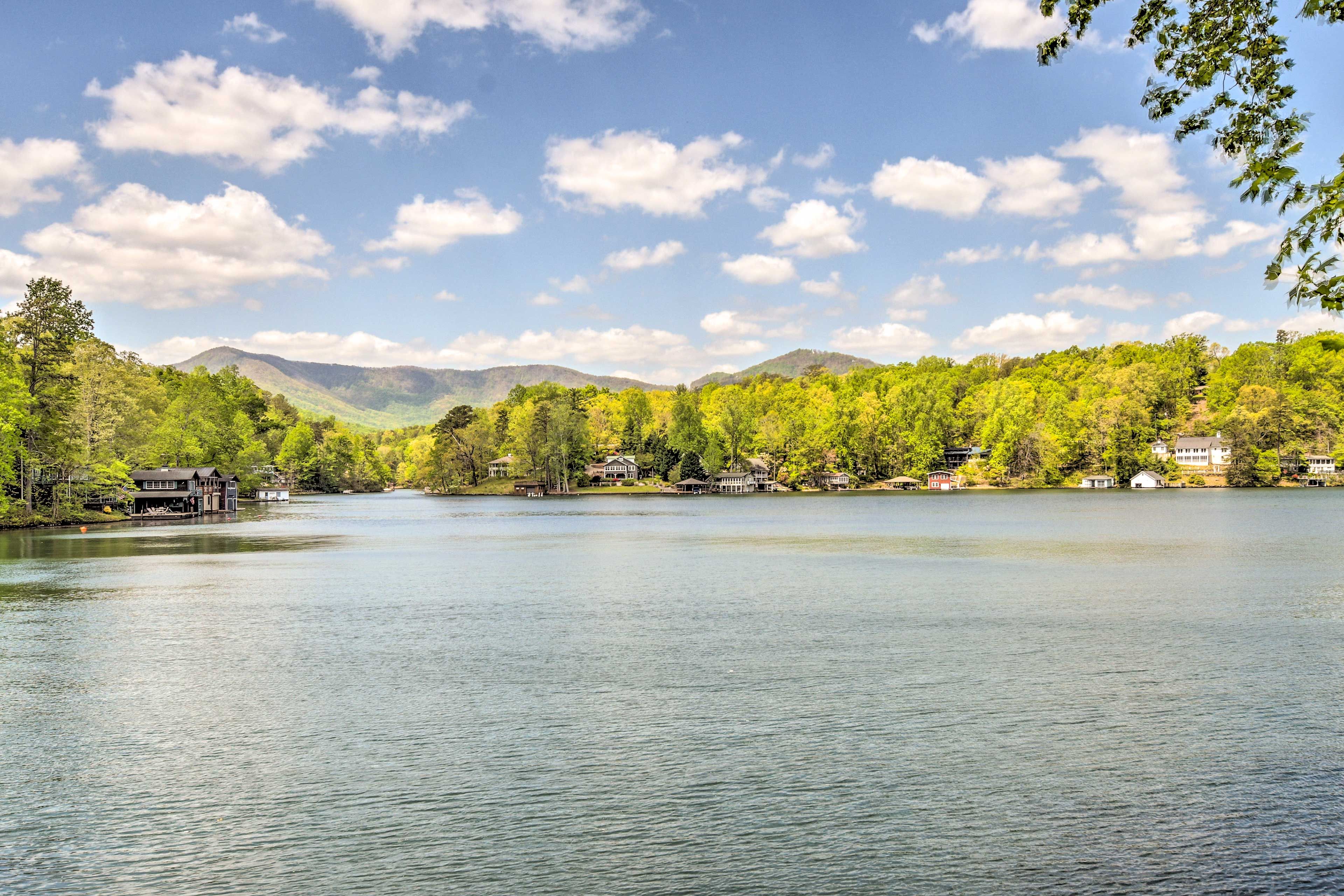 Lake & Mountain Views