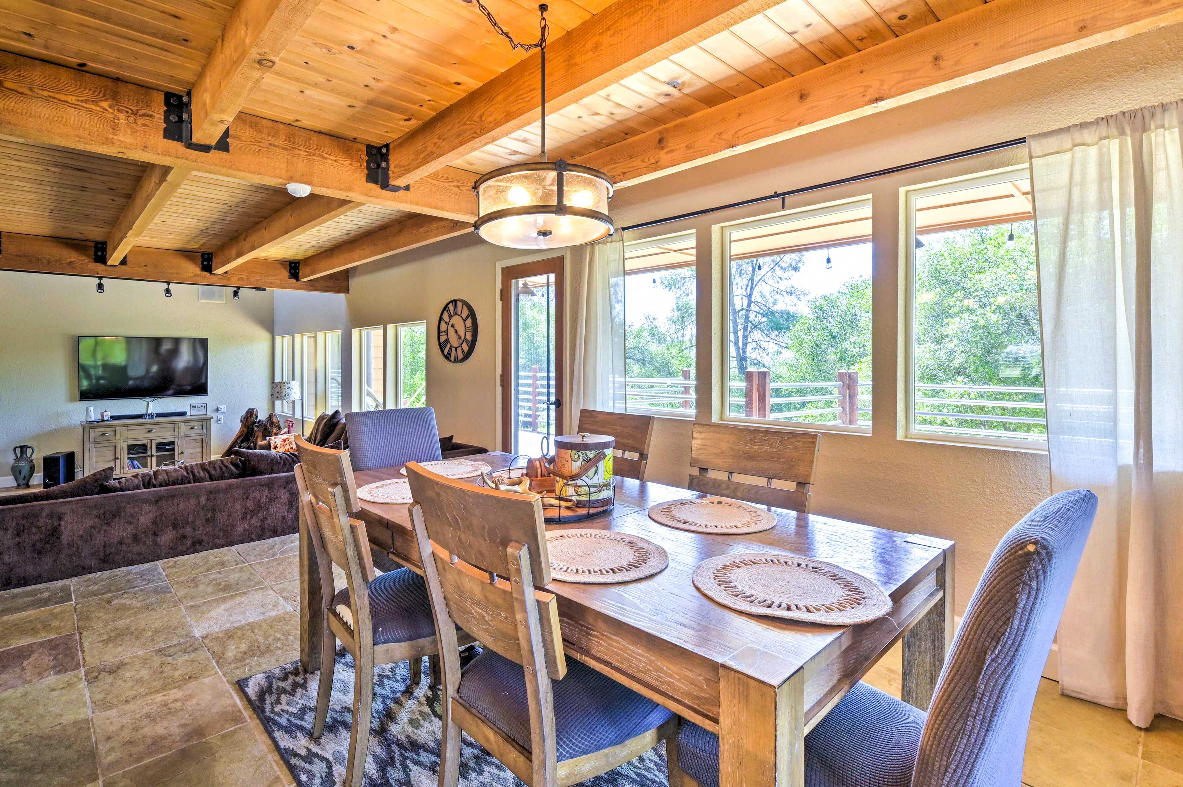 Dining Area | Dining Table | Dishware/Flatware | 1st Floor