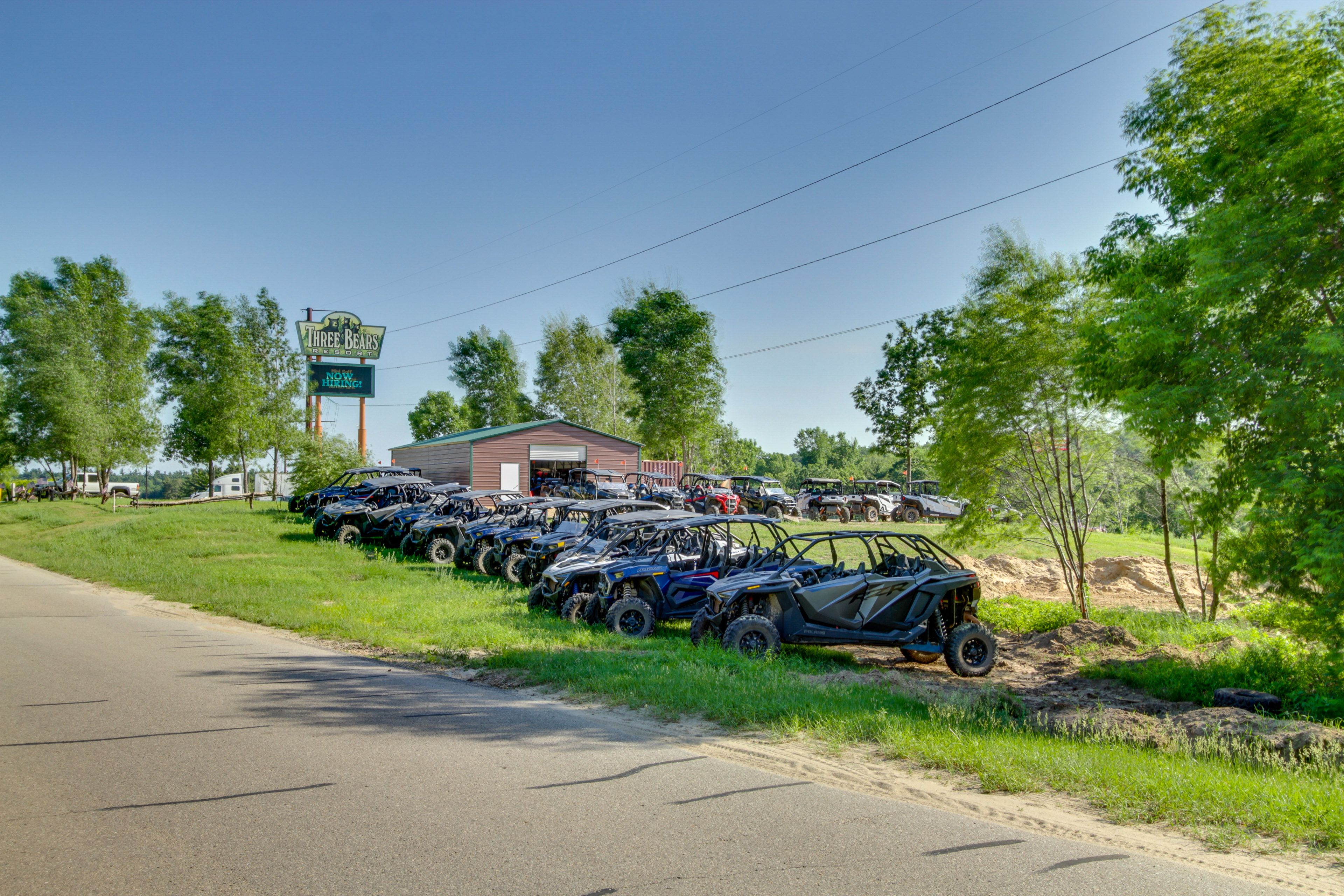 Three Bears Resort Amenities | Golf Cart & ATV Rentals