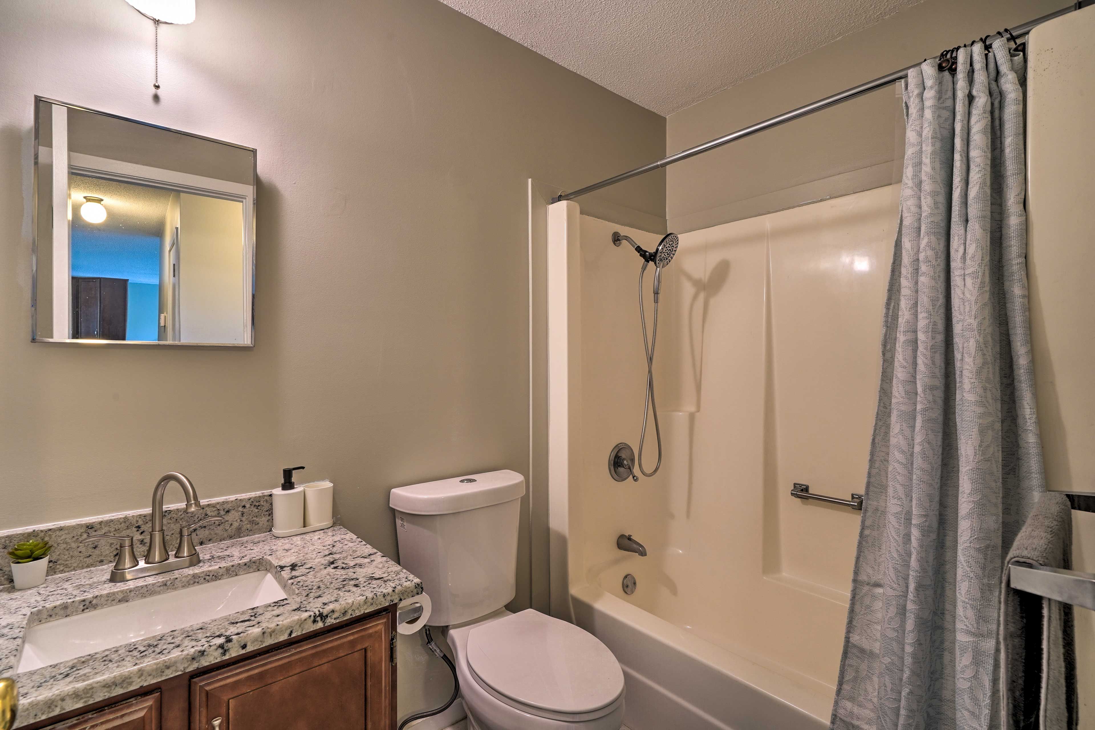 Full Bathroom | Grab Rail in Shower