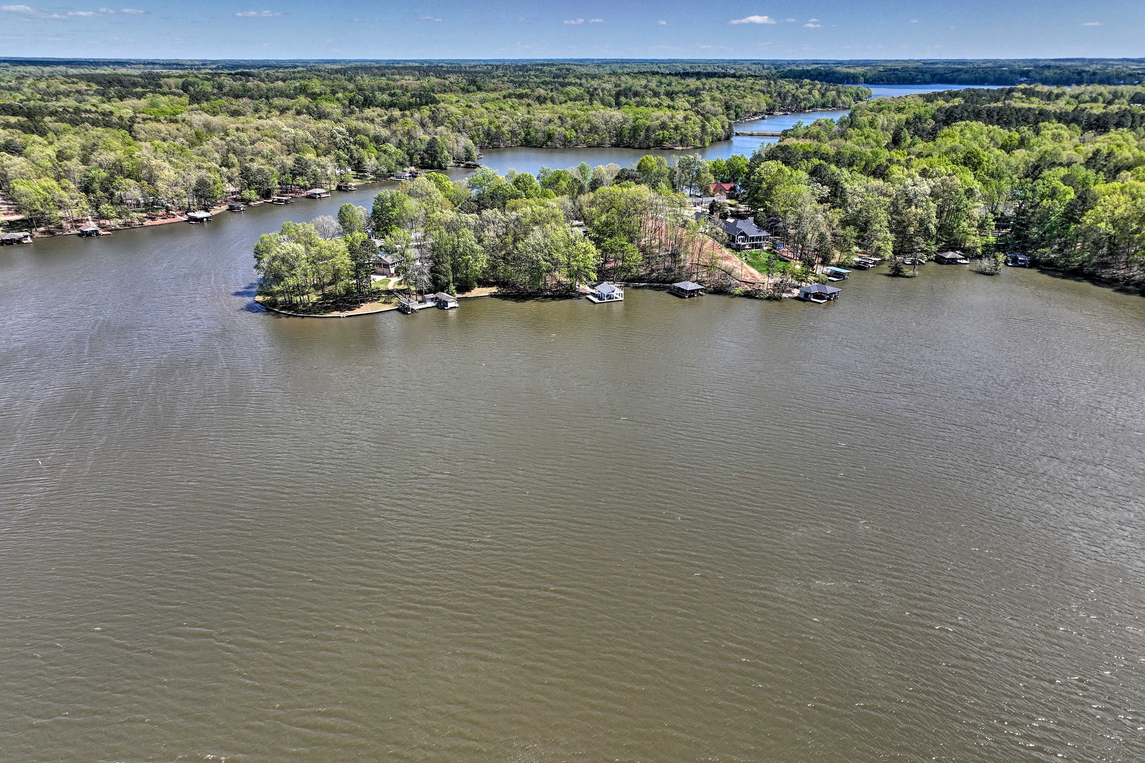 Cottage Aerial View