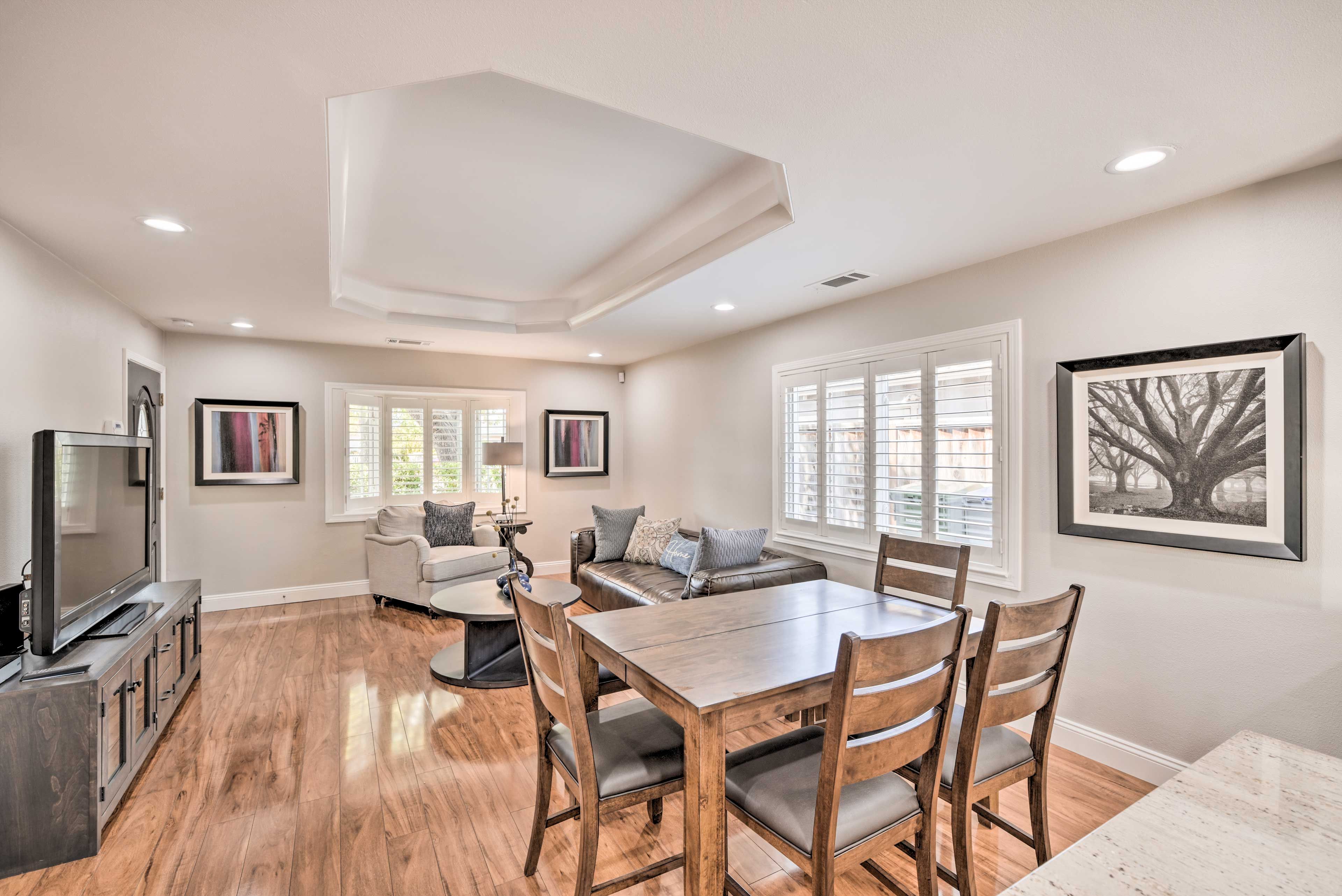 Open-Concept Living Area