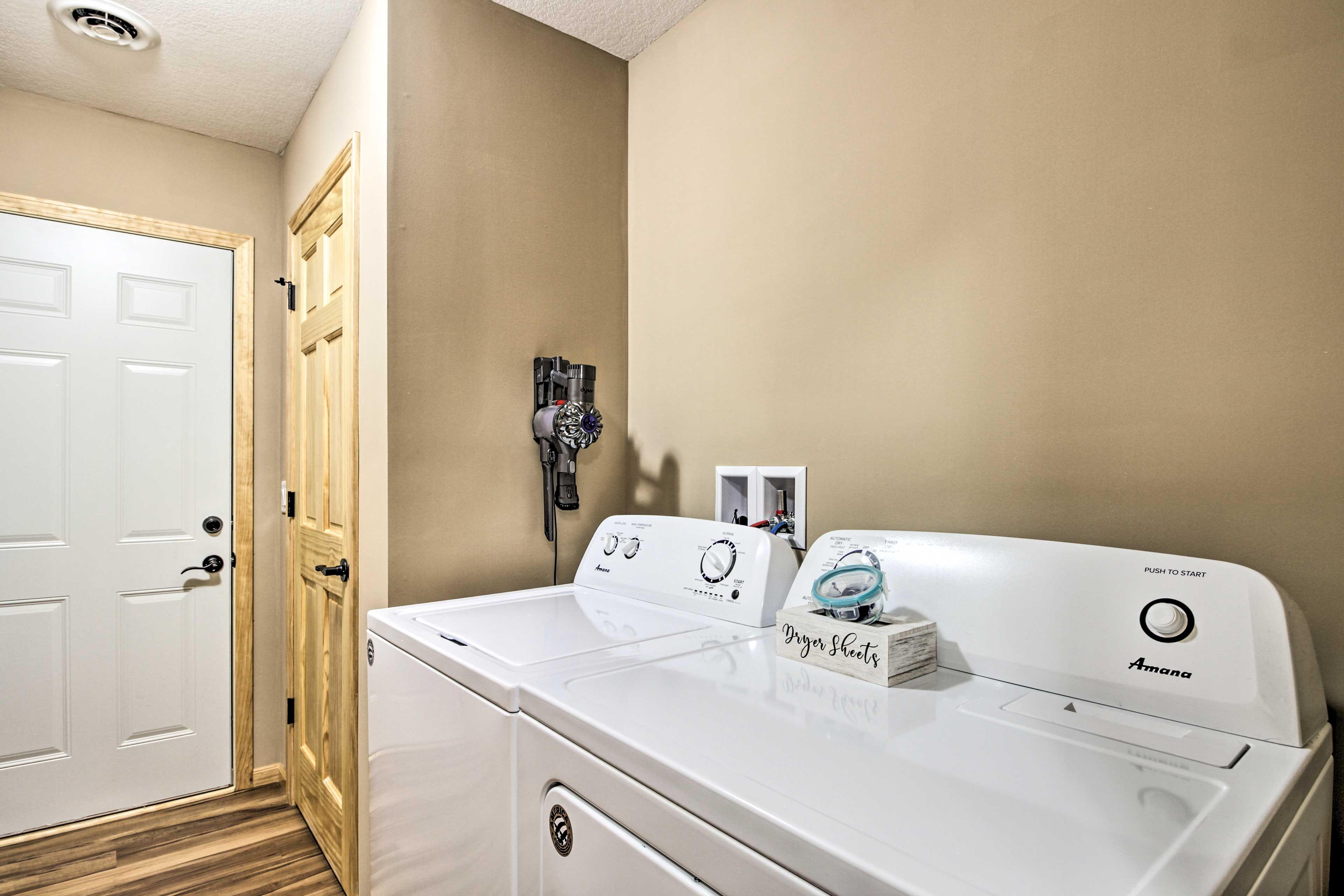 Laundry Area | Detergent Provided