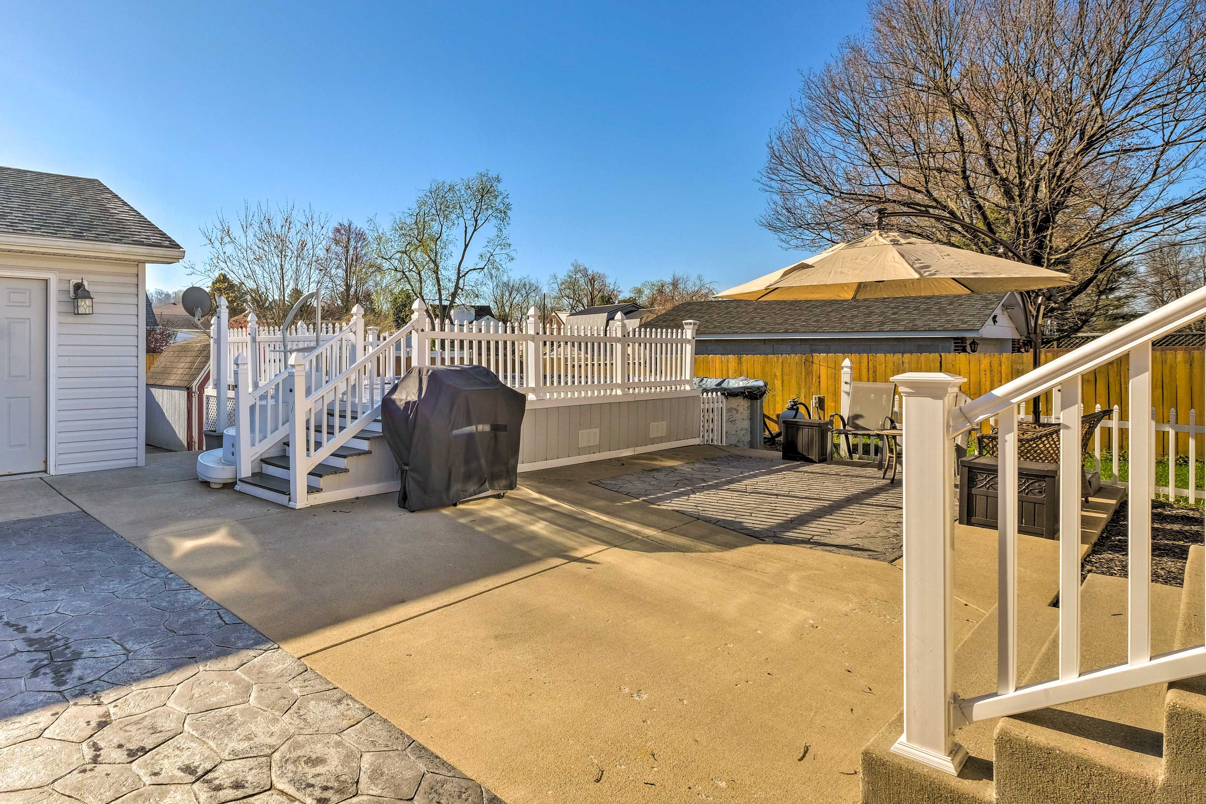 Private Patio | Outdoor Seating