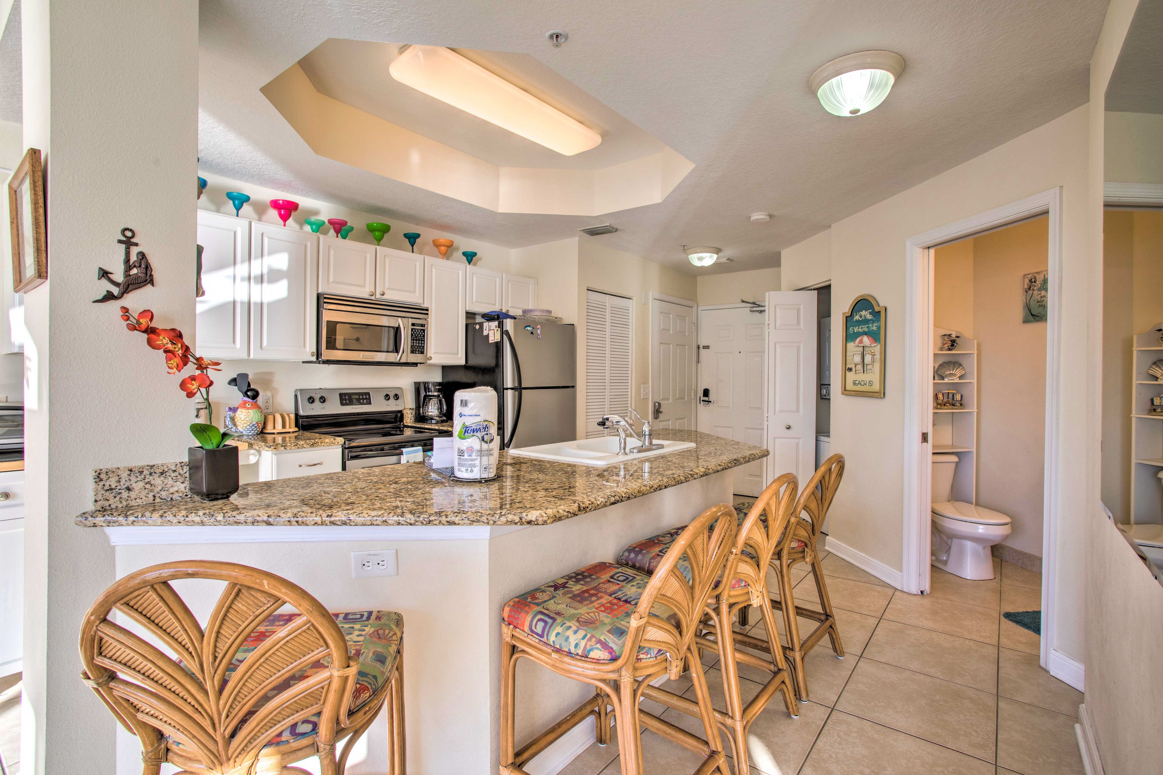 Kitchen | Fully Equipped | Cooking Basics | Dishware & Flatware