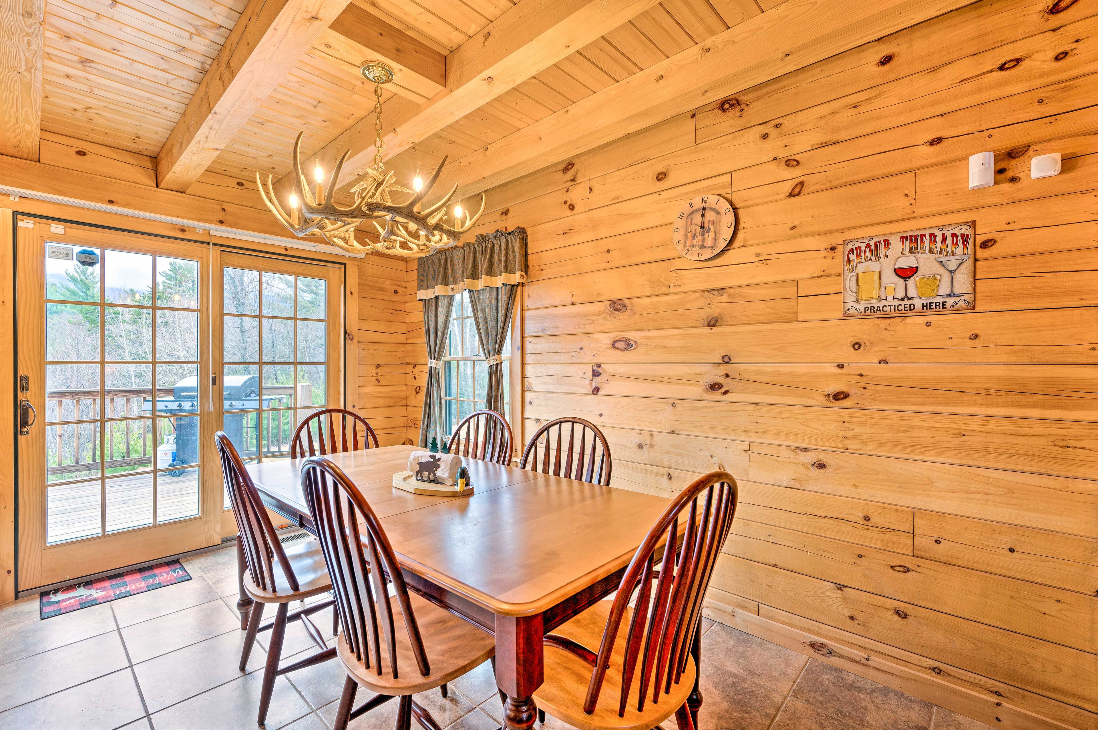 Dining Area | Central A/C | Main Floor