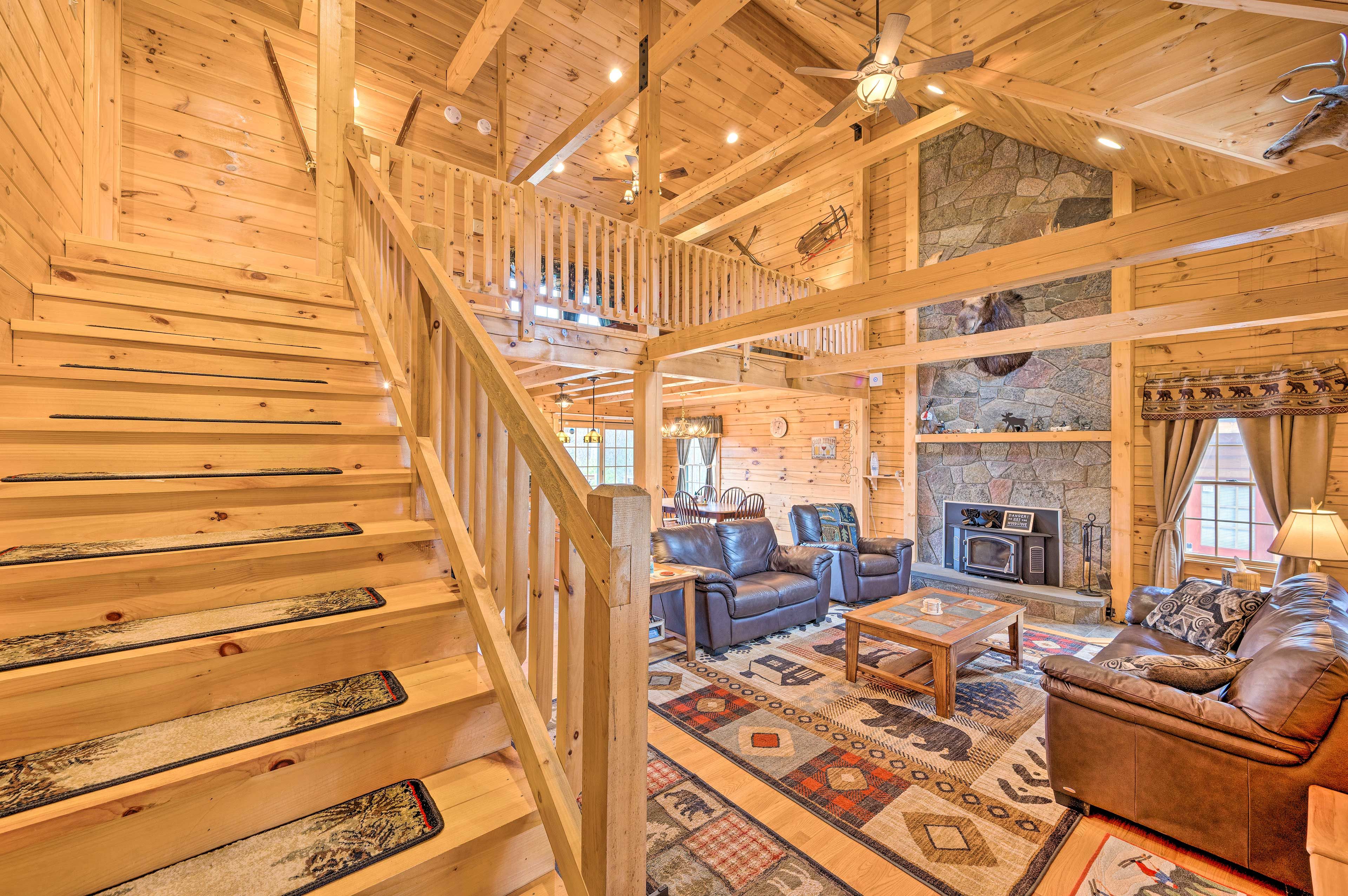 Stairs to Loft Area