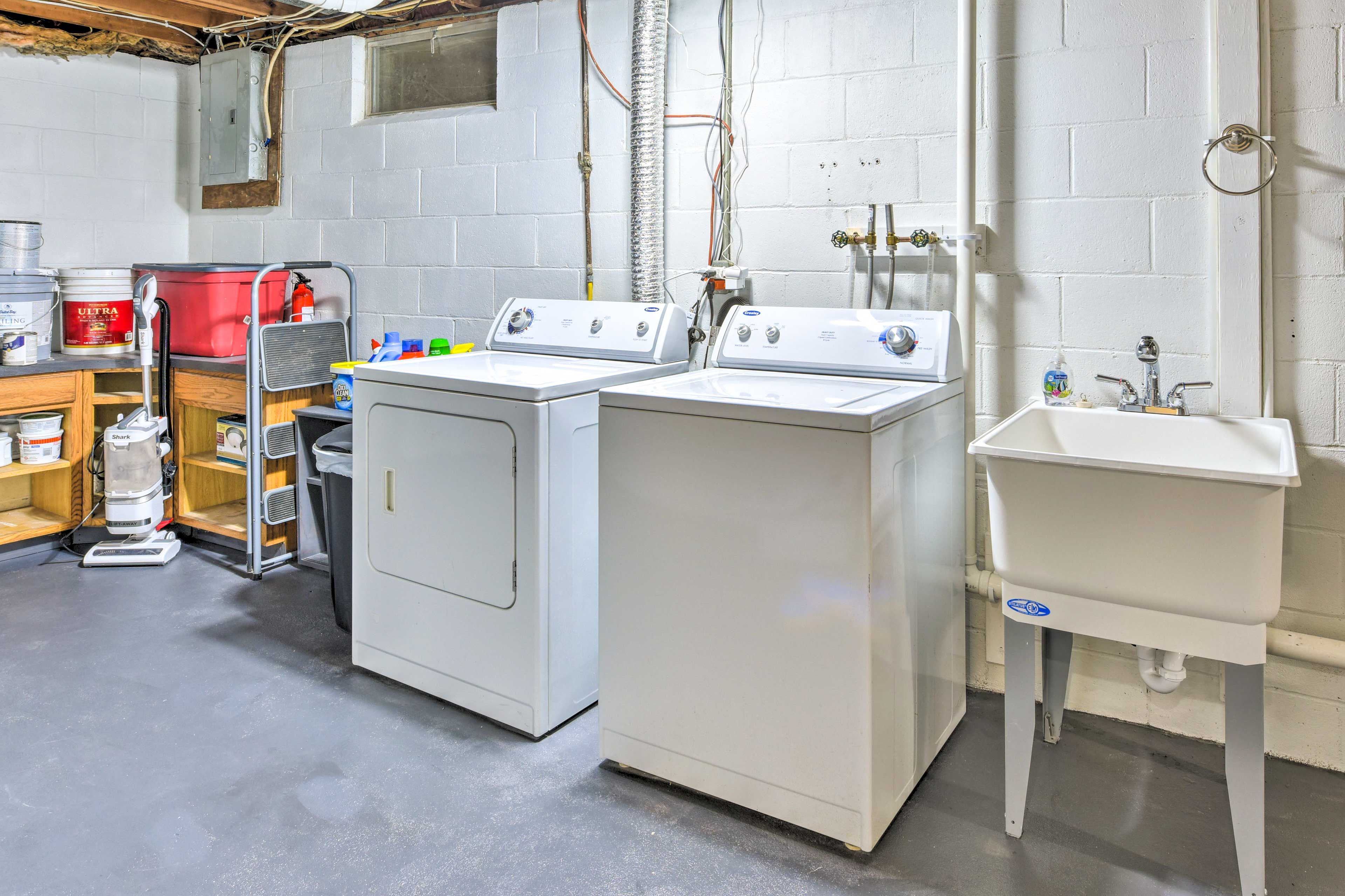 Laundry Area | Detergent Provided | Lower Level