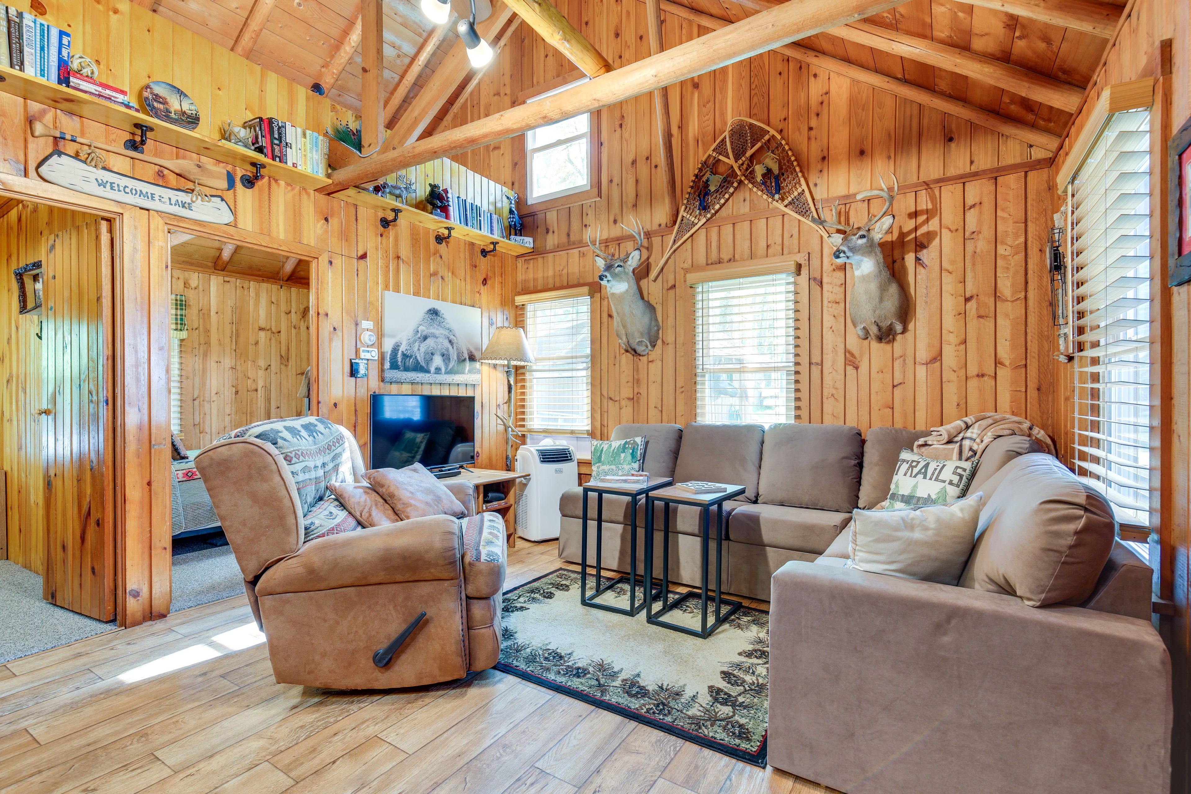 Saint Germain Vacation Rental | 2BR | 1BA | 800 Sq Ft | 2 Steps to Enter