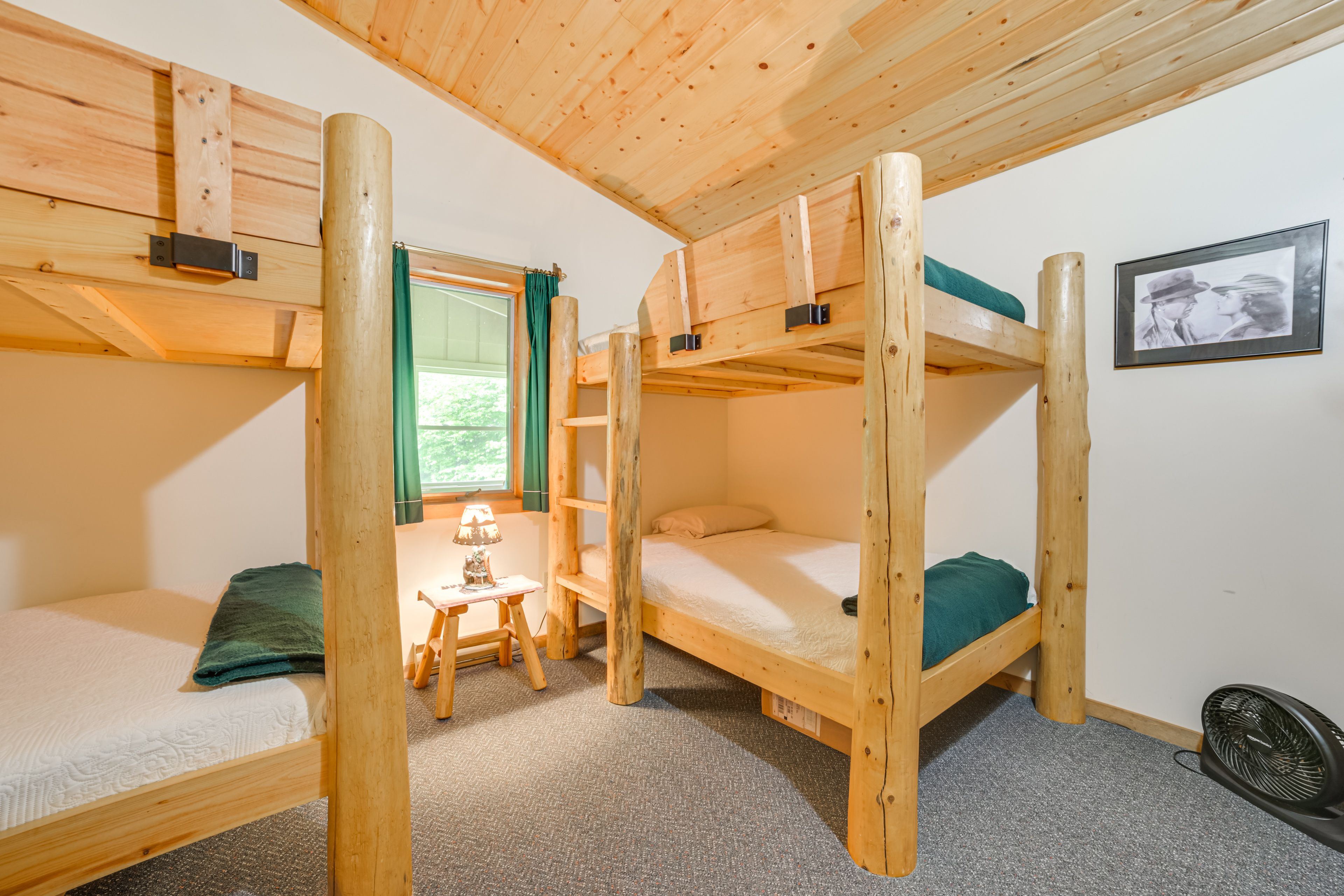 Bedroom 2 (Casa Blanca) | 2 Full Bunk Beds