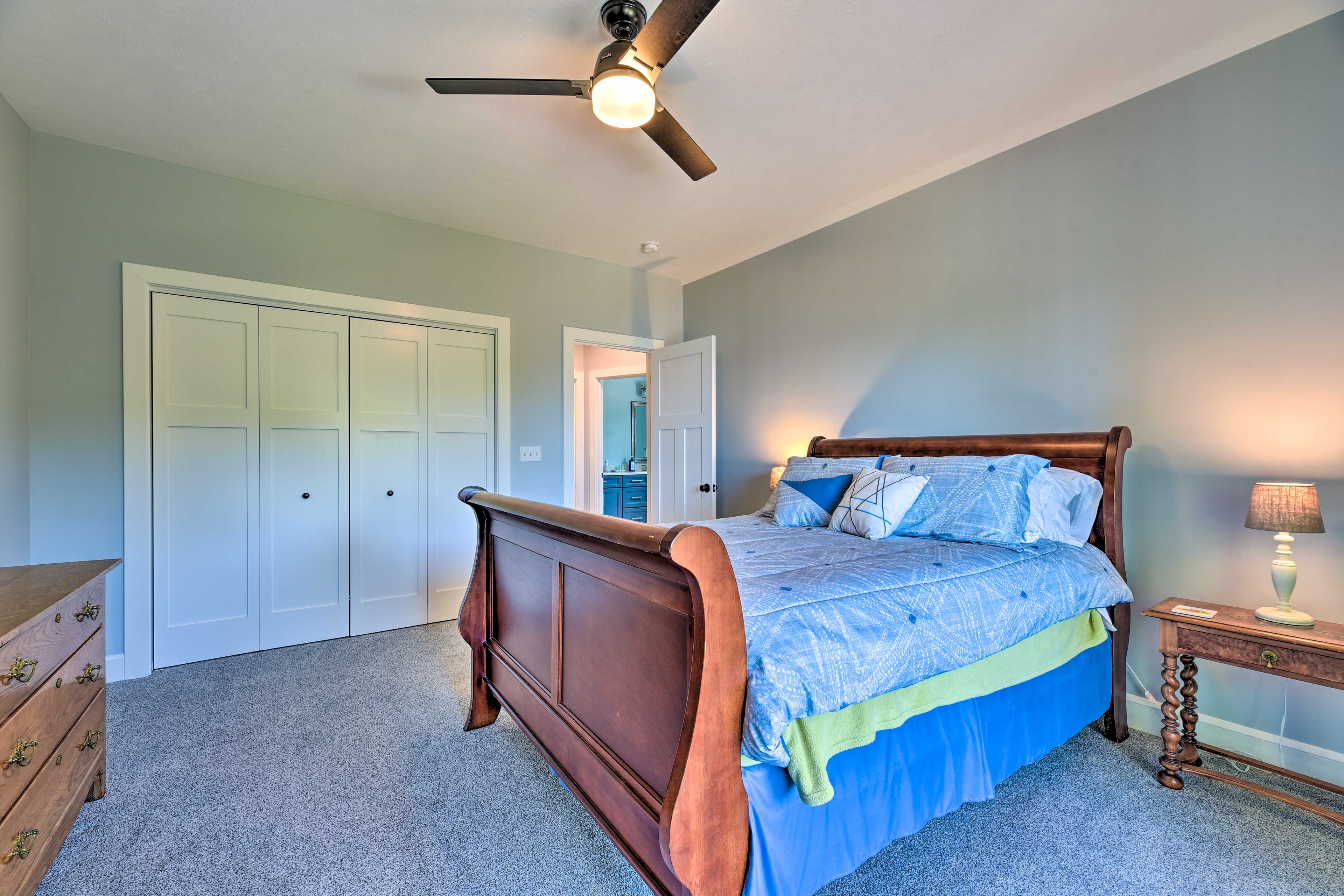Bedroom 2 | Queen Bed | Balcony Access
