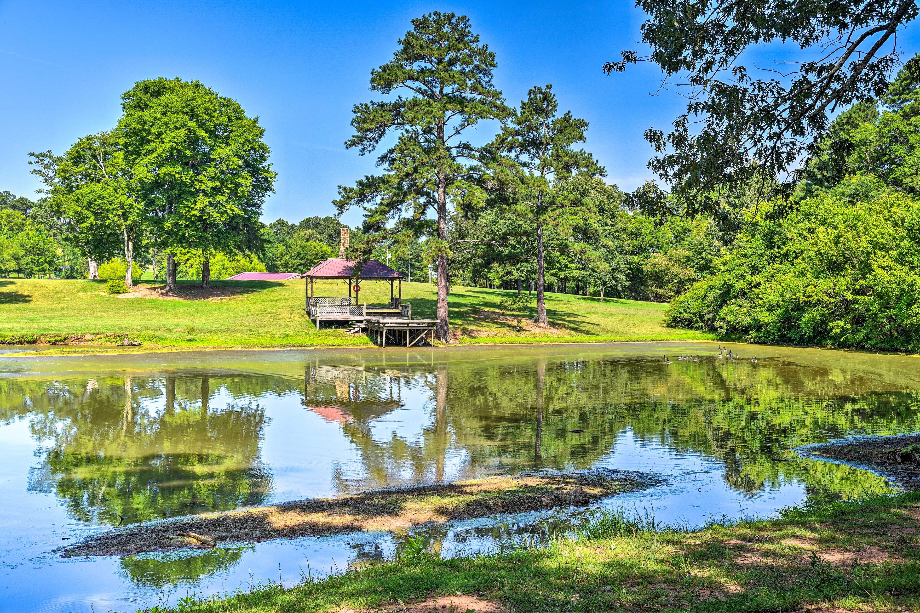 3 Catch-and-Release Ponds On-Site