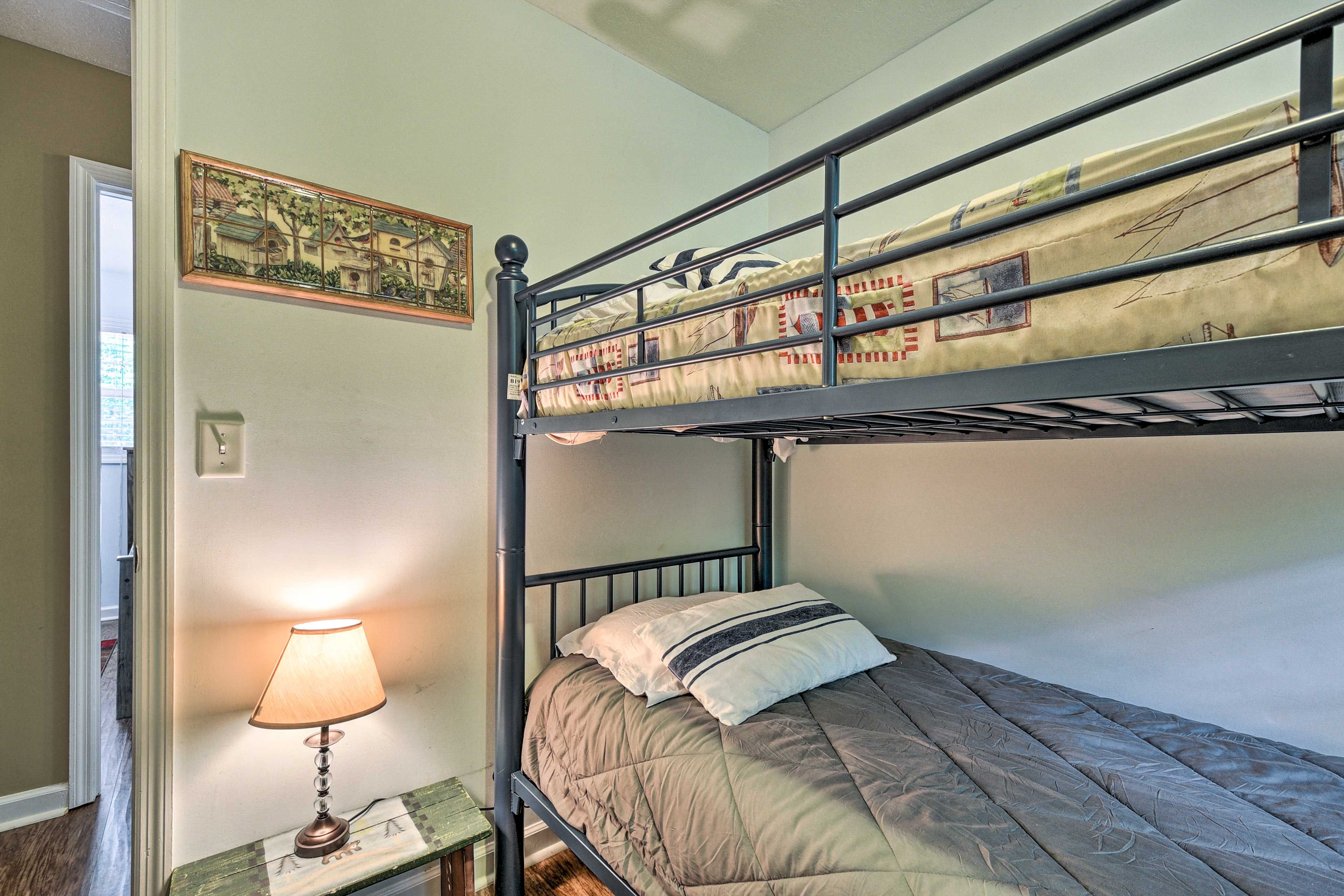 Bedroom 4 | Twin Bunk Bed | Linens Provided | Top Floor