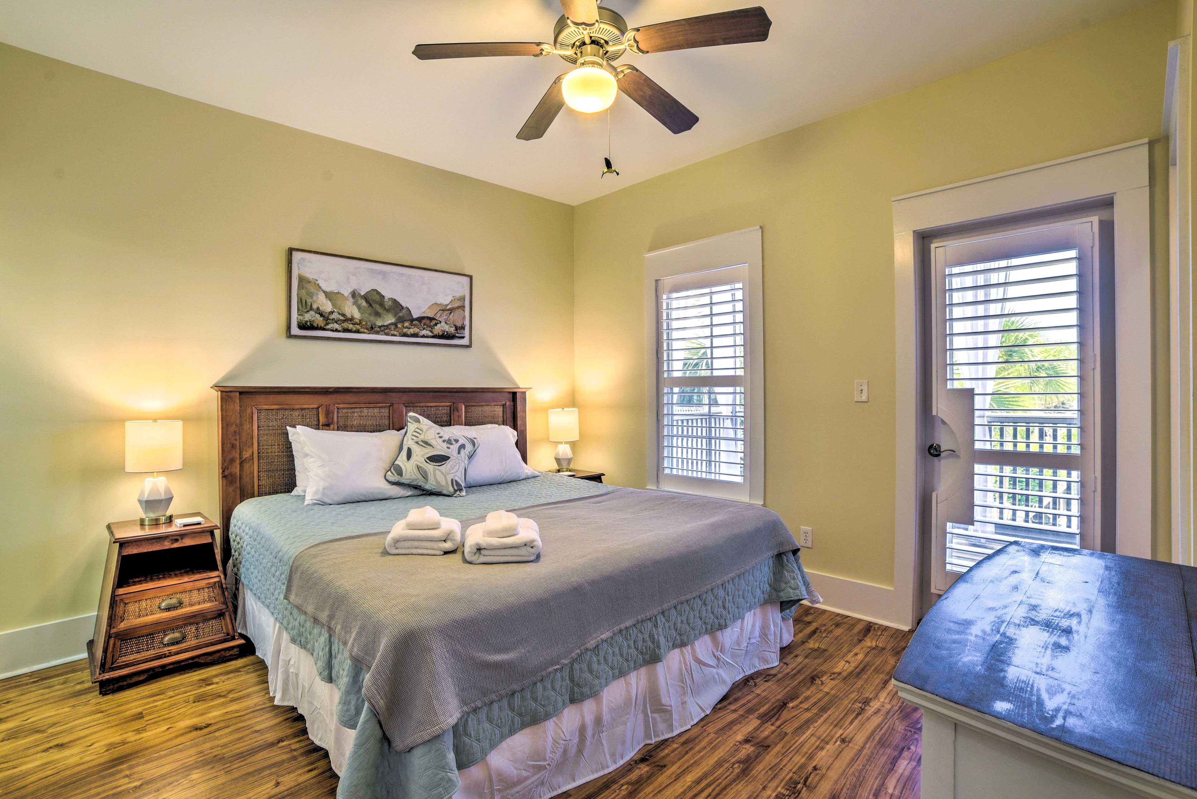 Bedroom 1 | King Bed | 2nd Floor | Stairs Required