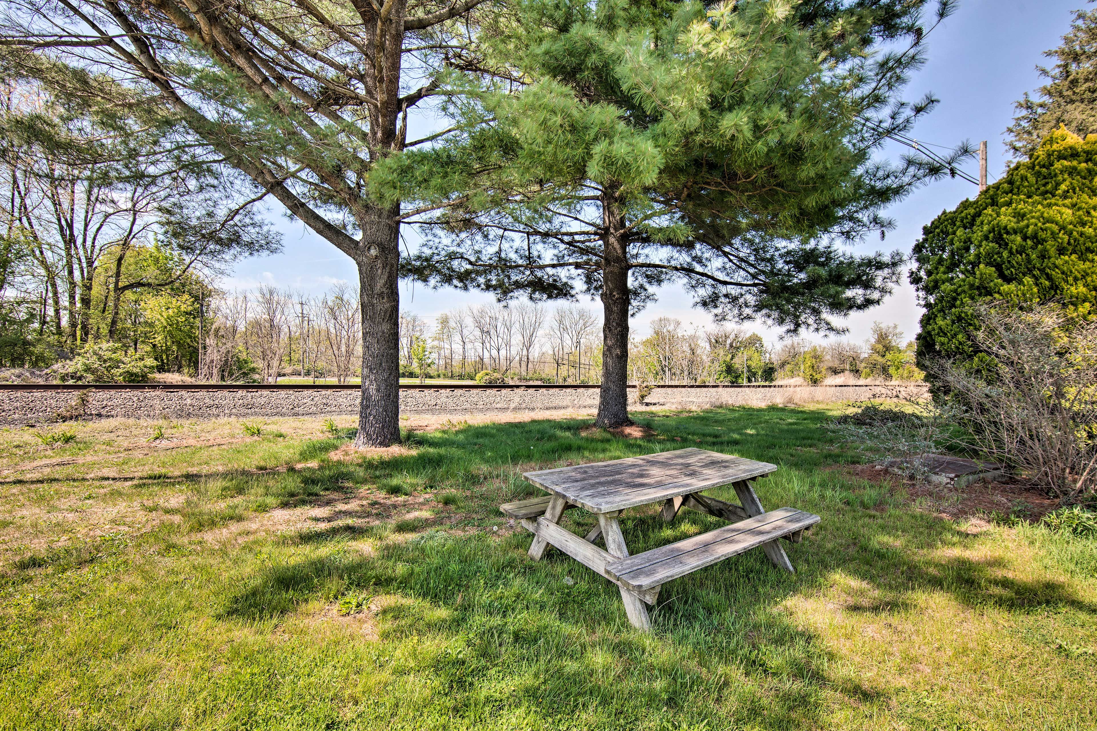 Backyard | Railroad Tracks On-Site