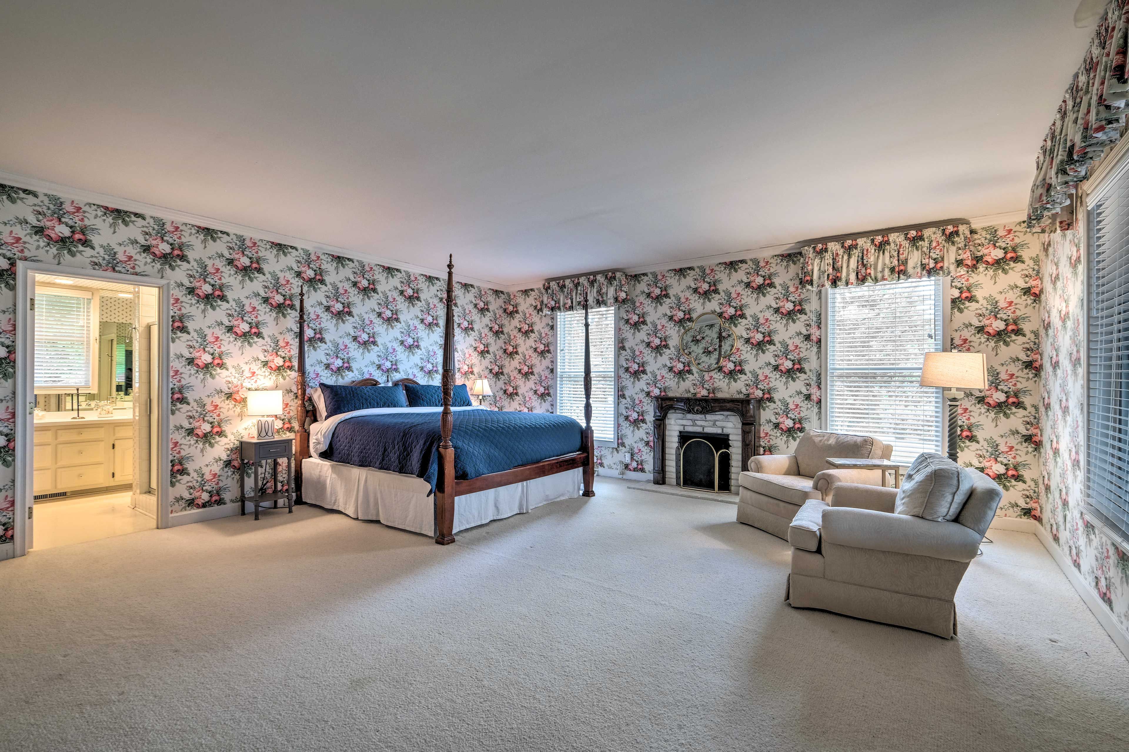 Bedroom 1 | King Bed | Full Sleeper Sofa